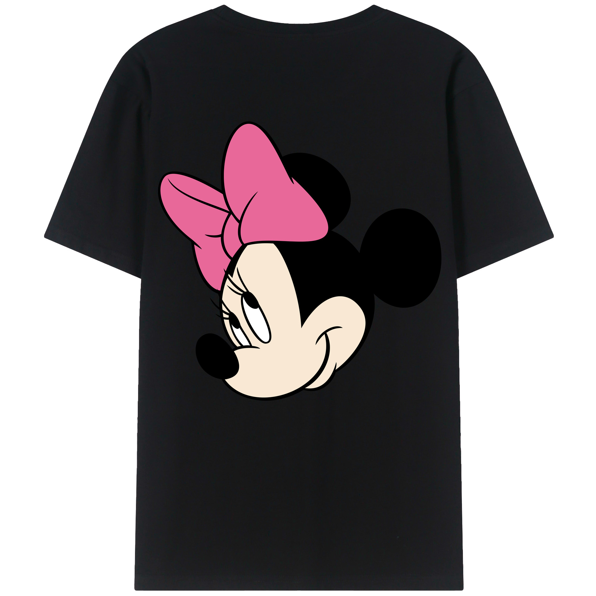 （画像用） ミッキーマウス Mickey Mouse レディース半袖Tシャツ(バックプリント)