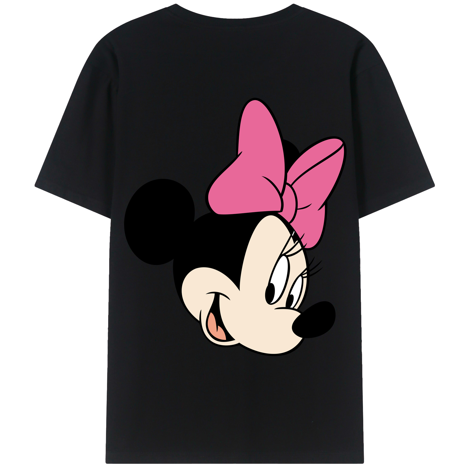（画像用） ミッキーマウス Mickey Mouse レディース半袖Tシャツ(バックプリント)