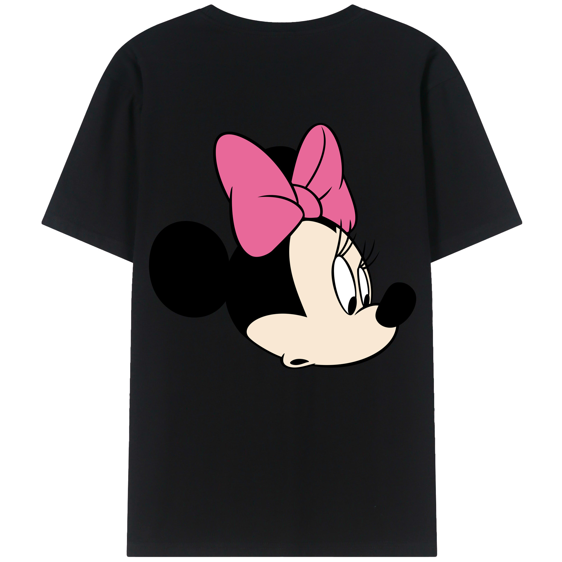 （画像用） ミッキーマウス Mickey Mouse レディース半袖Tシャツ(バックプリント)