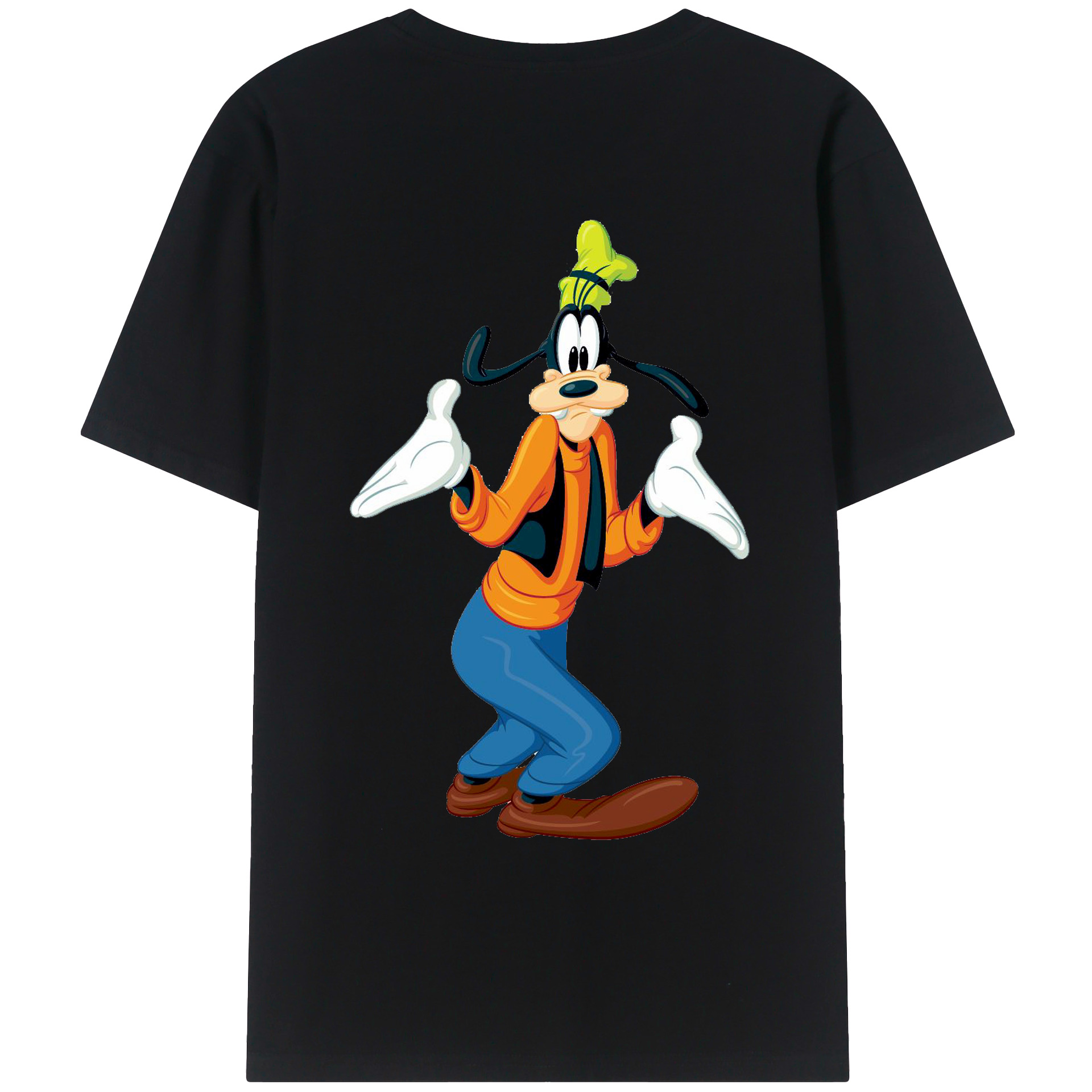 （画像用） ミッキーマウス Mickey Mouse レディース半袖Tシャツ(バックプリント)
