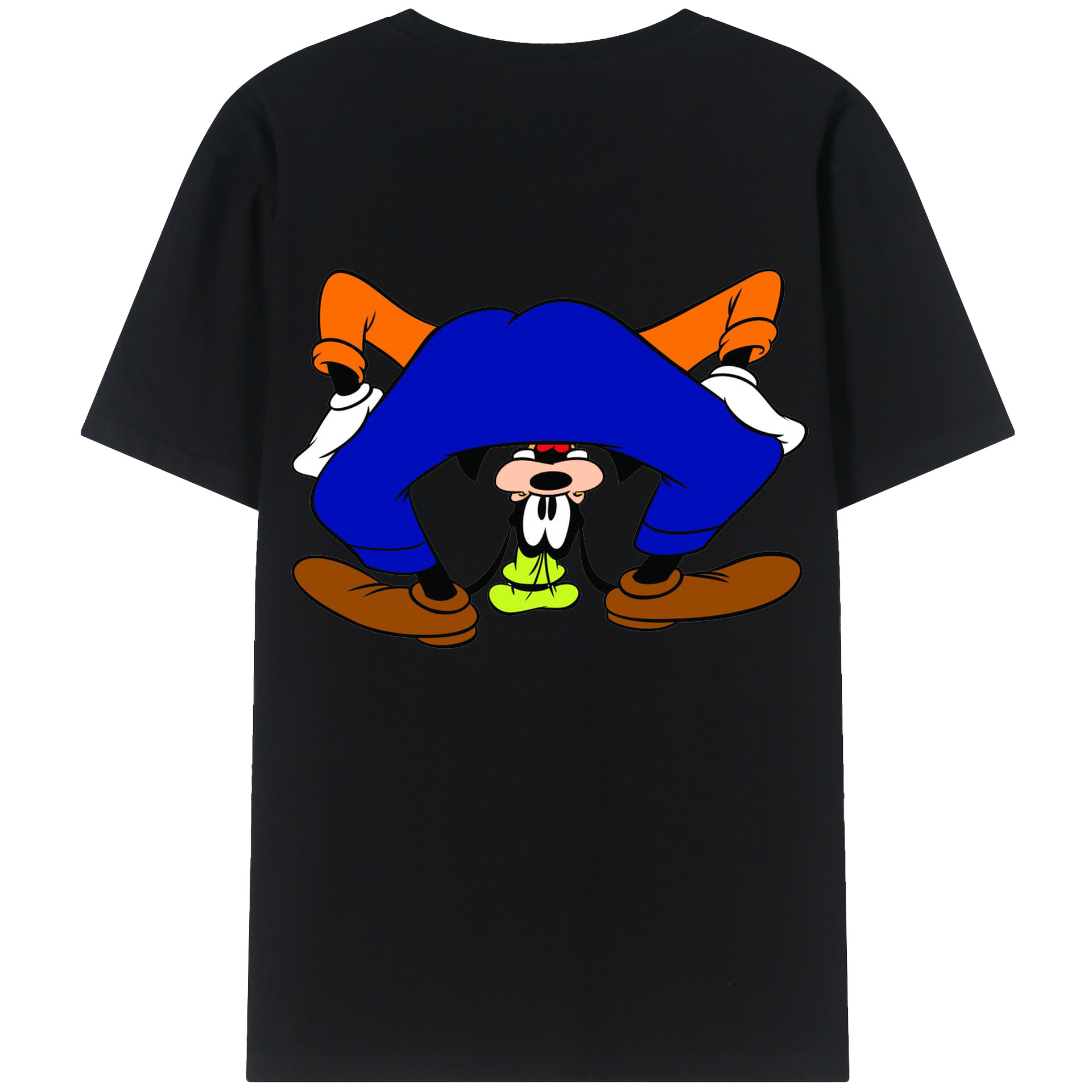 （画像用） ミッキーマウス Mickey Mouse レディース半袖Tシャツ(バックプリント)