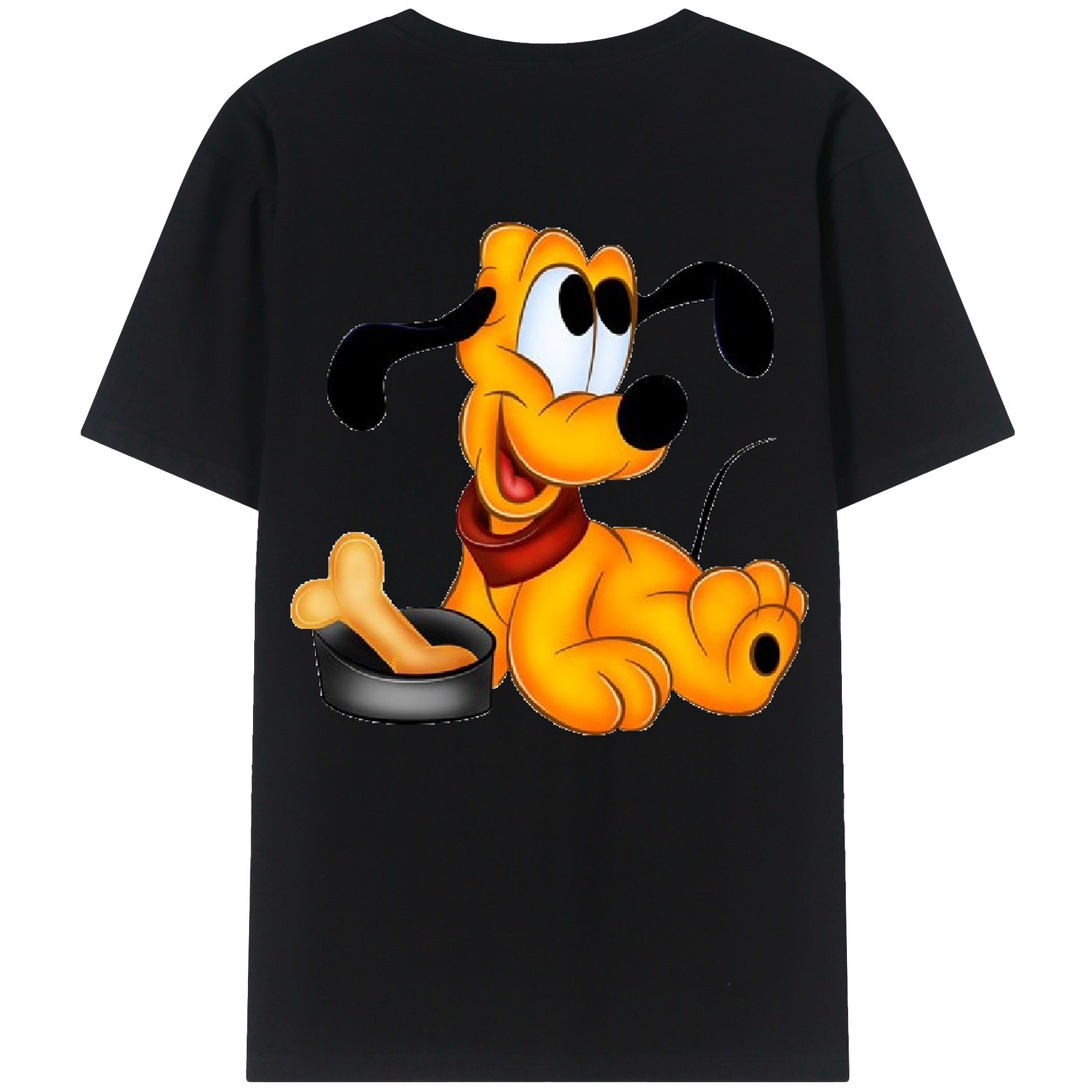 （画像用） ミッキーマウス Mickey Mouse レディース半袖Tシャツ(バックプリント)