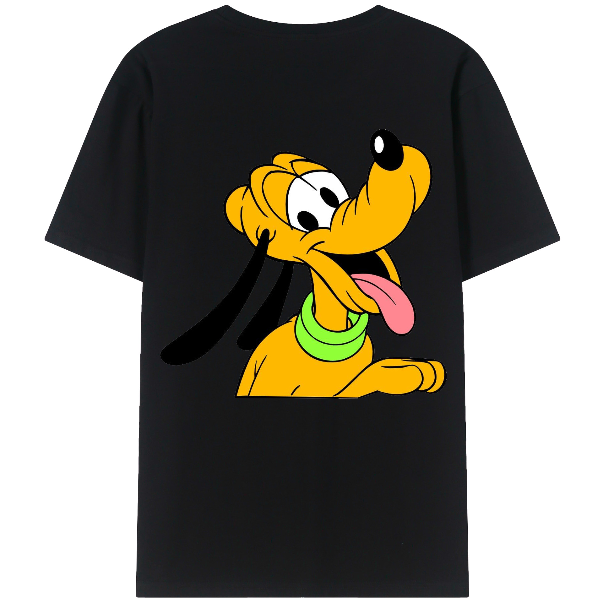 （画像用） ミッキーマウス Mickey Mouse レディース半袖Tシャツ(バックプリント)