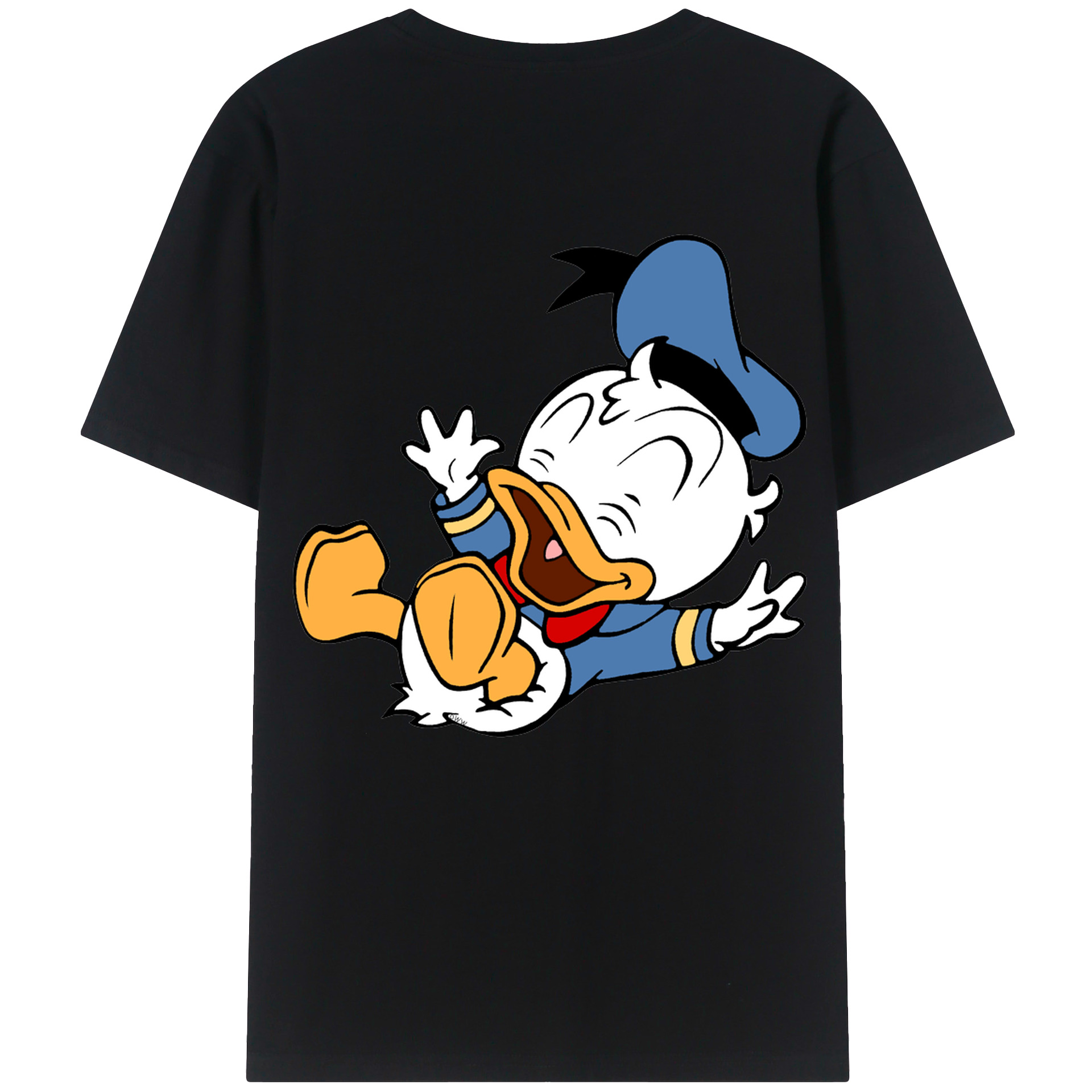 （画像用） ミッキーマウス Mickey Mouse レディース半袖Tシャツ(バックプリント)