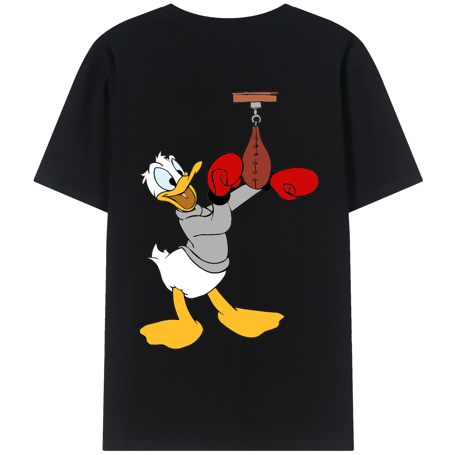 （画像用） ミッキーマウス Mickey Mouse レディース半袖Tシャツ(バックプリント)