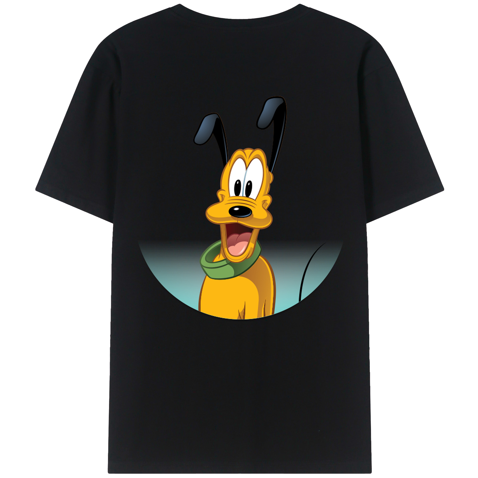 （画像用） ミッキーマウス Mickey Mouse レディース半袖Tシャツ(バックプリント)