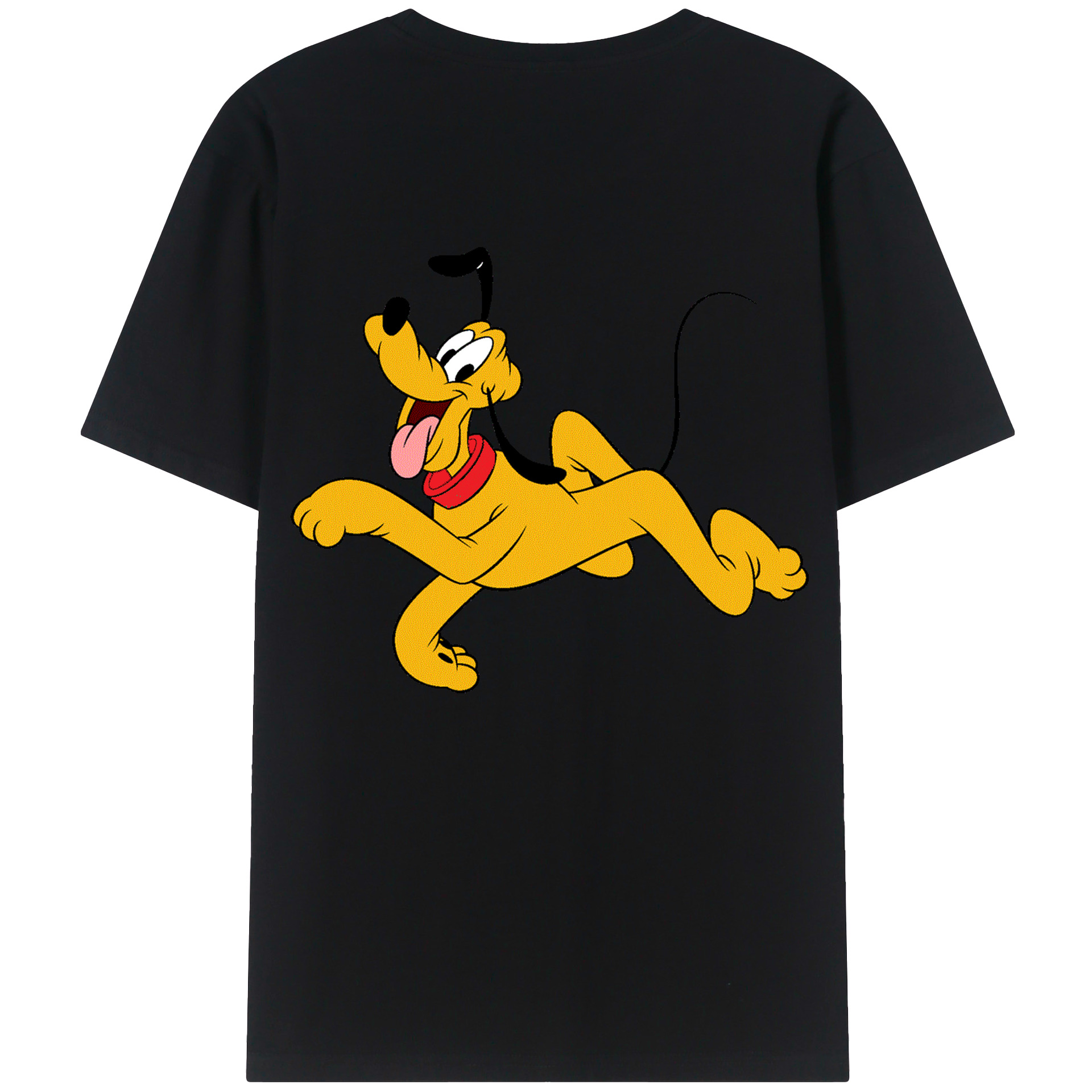 （画像用） ミッキーマウス Mickey Mouse レディース半袖Tシャツ(バックプリント)