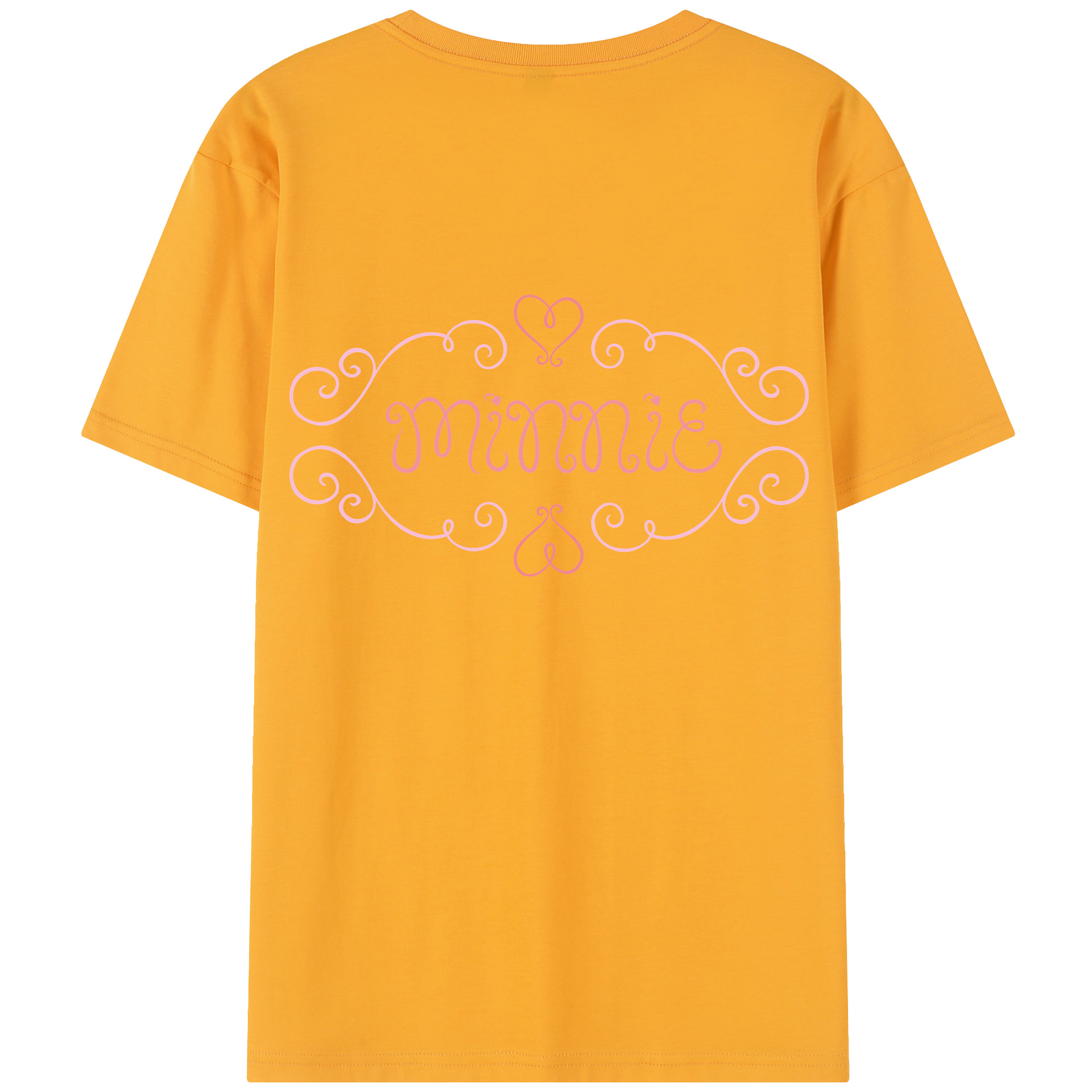 （画像用） ミッキーマウス Mickey Mouse レディース半袖Tシャツ(バックプリント)