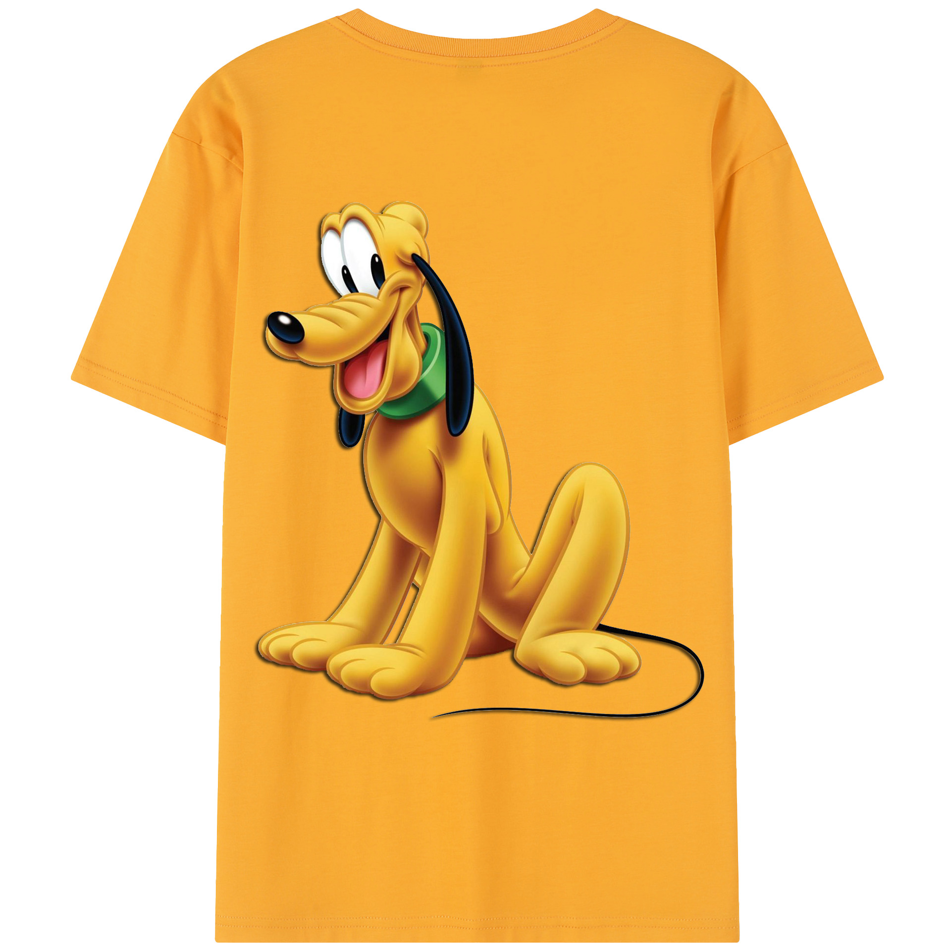 （画像用） ミッキーマウス Mickey Mouse レディース半袖Tシャツ(バックプリント)