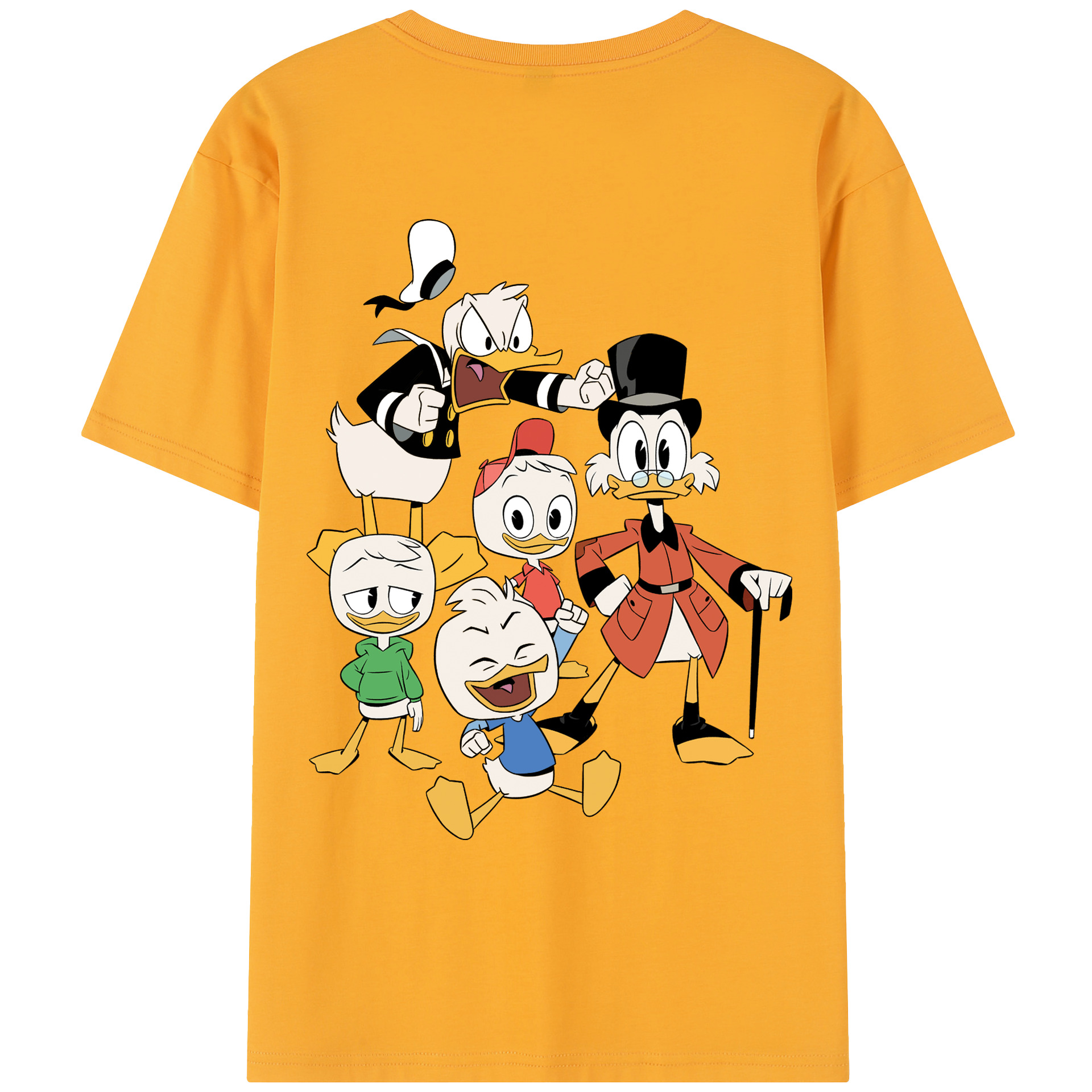 （画像用） ミッキーマウス Mickey Mouse レディース半袖Tシャツ(バックプリント)