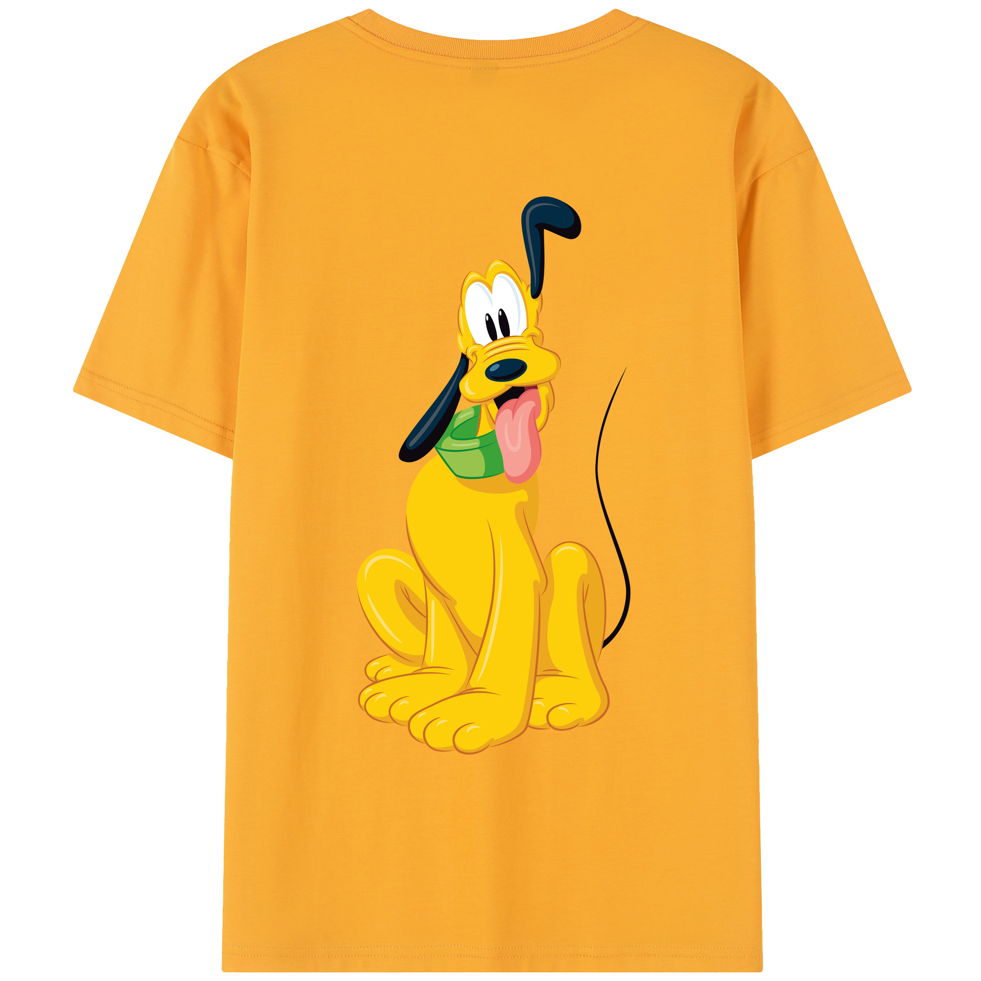 （画像用） ミッキーマウス Mickey Mouse レディース半袖Tシャツ(バックプリント)