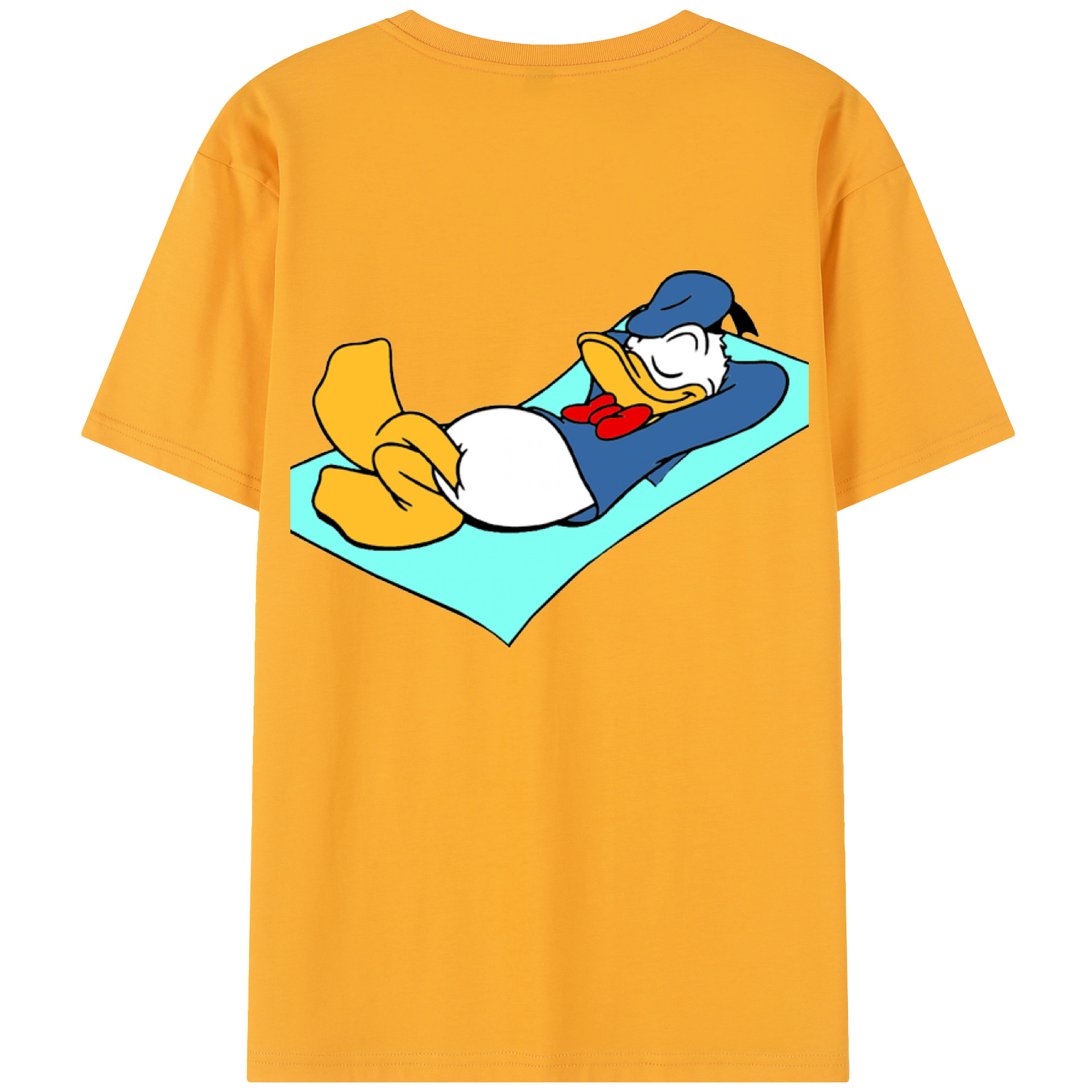 （画像用） ミッキーマウス Mickey Mouse レディース半袖Tシャツ(バックプリント)