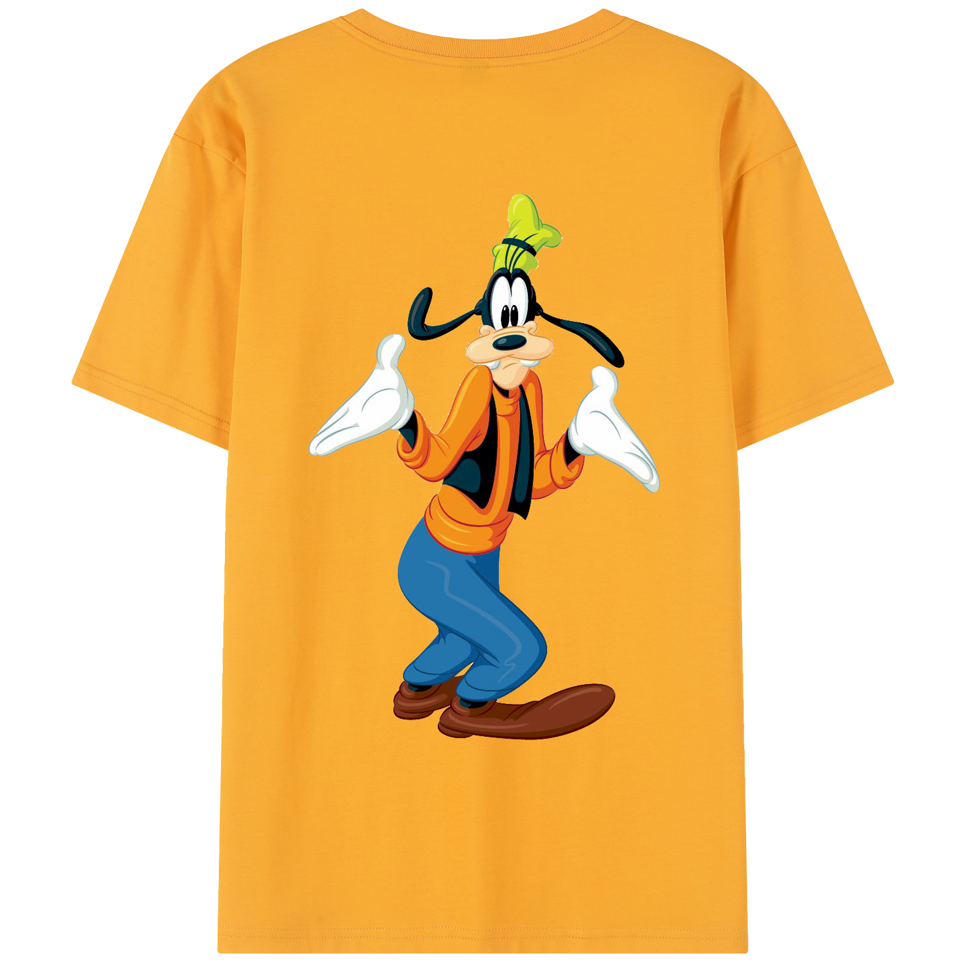 （画像用） ミッキーマウス Mickey Mouse レディース半袖Tシャツ(バックプリント)