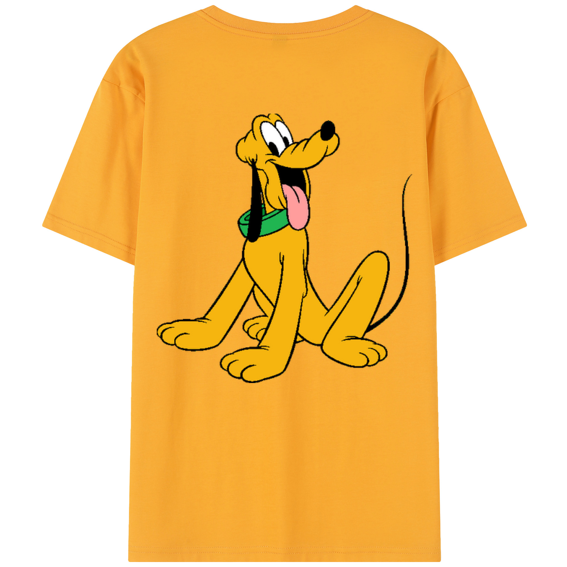 （画像用） ミッキーマウス Mickey Mouse レディース半袖Tシャツ(バックプリント)