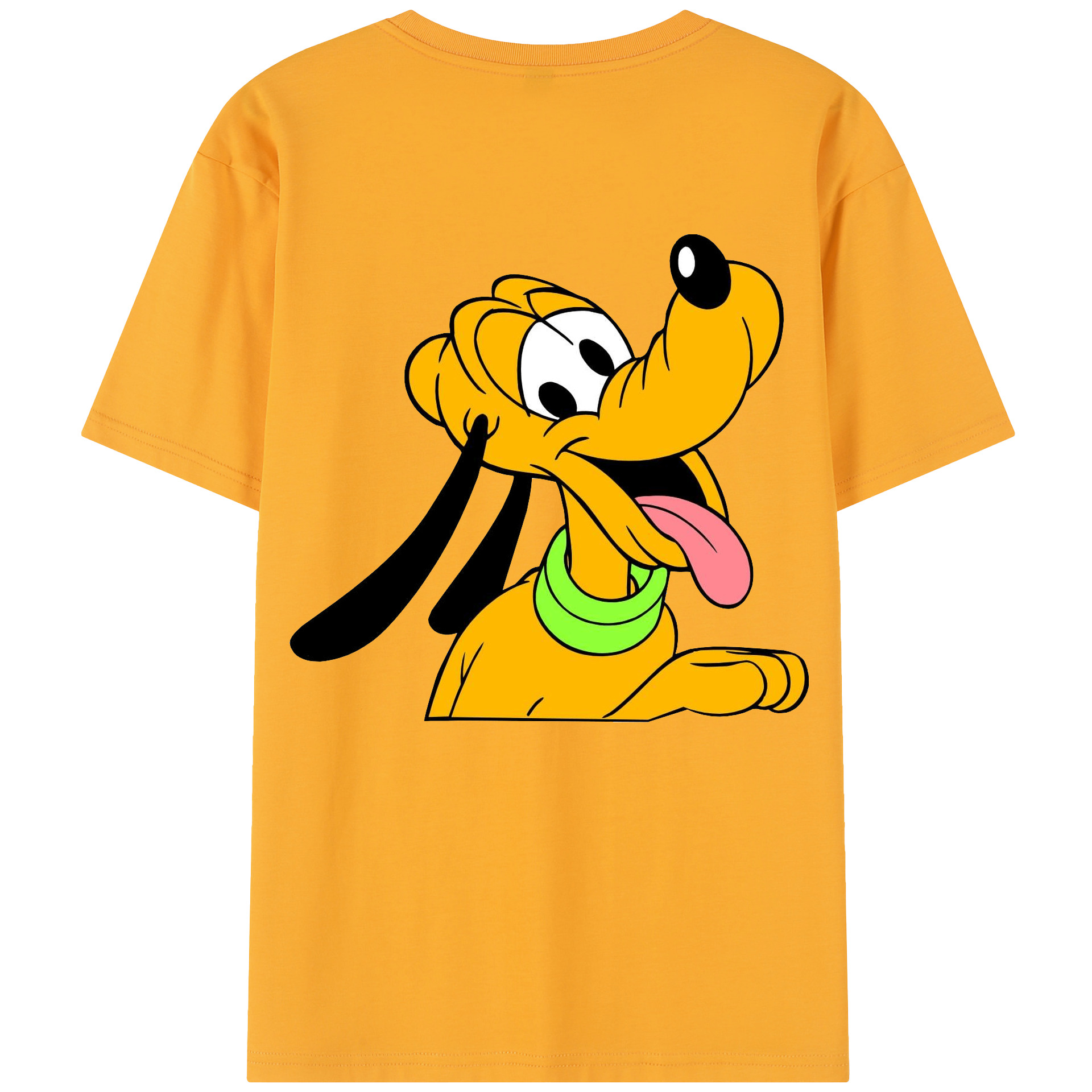 （画像用） ミッキーマウス Mickey Mouse レディース半袖Tシャツ(バックプリント)