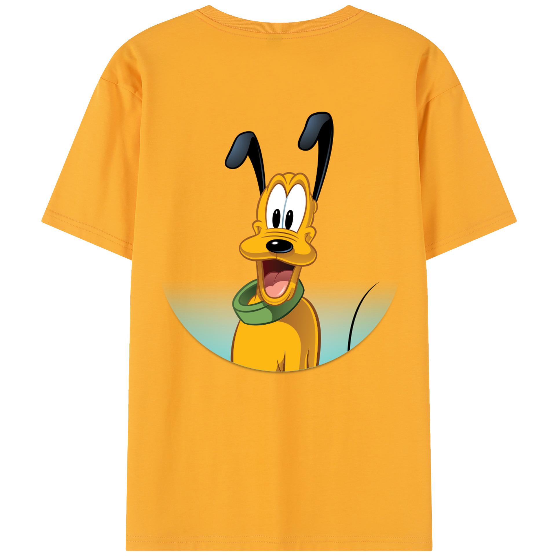 （画像用） ミッキーマウス Mickey Mouse レディース半袖Tシャツ(バックプリント)