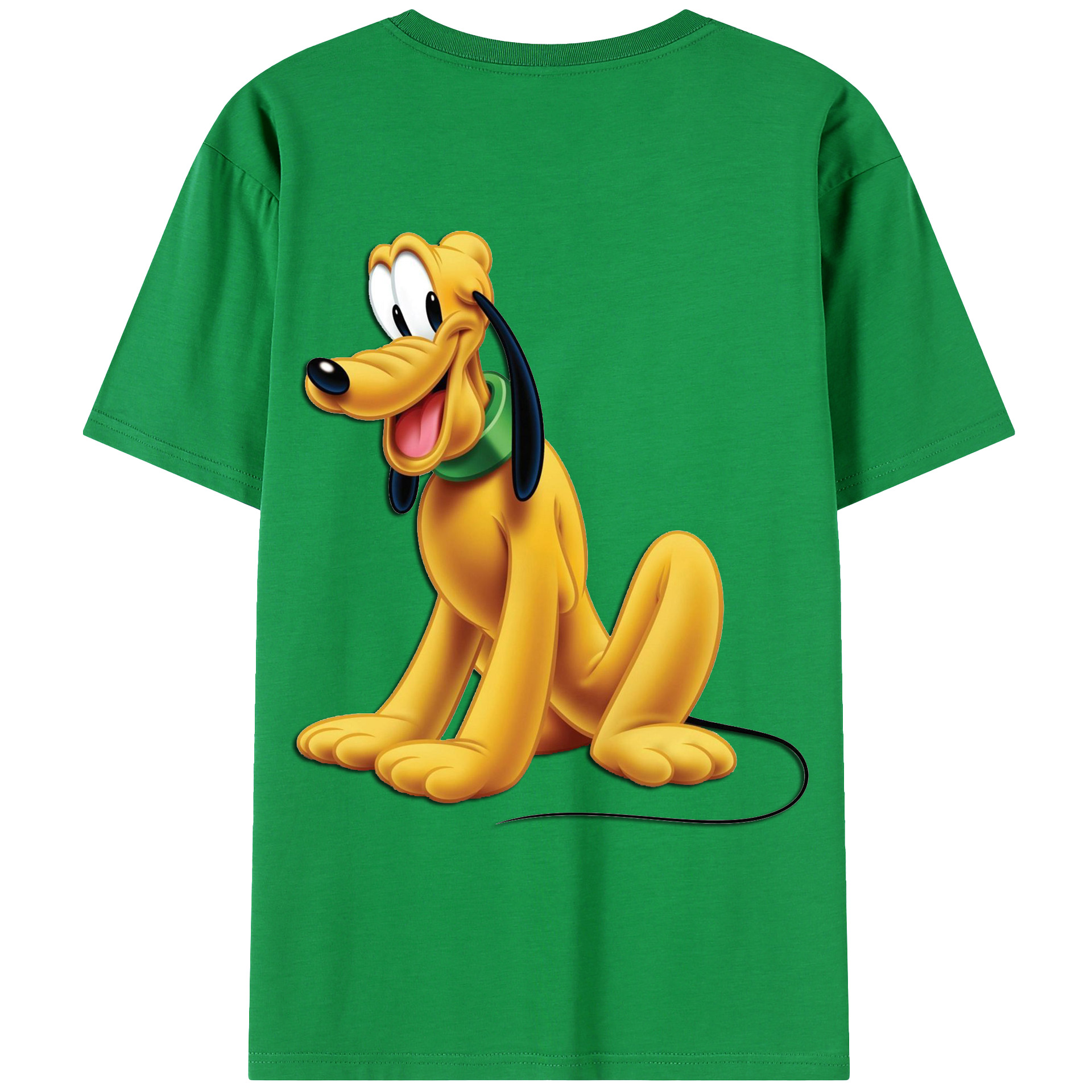 （画像用） ミッキーマウス Mickey Mouse レディース半袖Tシャツ(バックプリント)