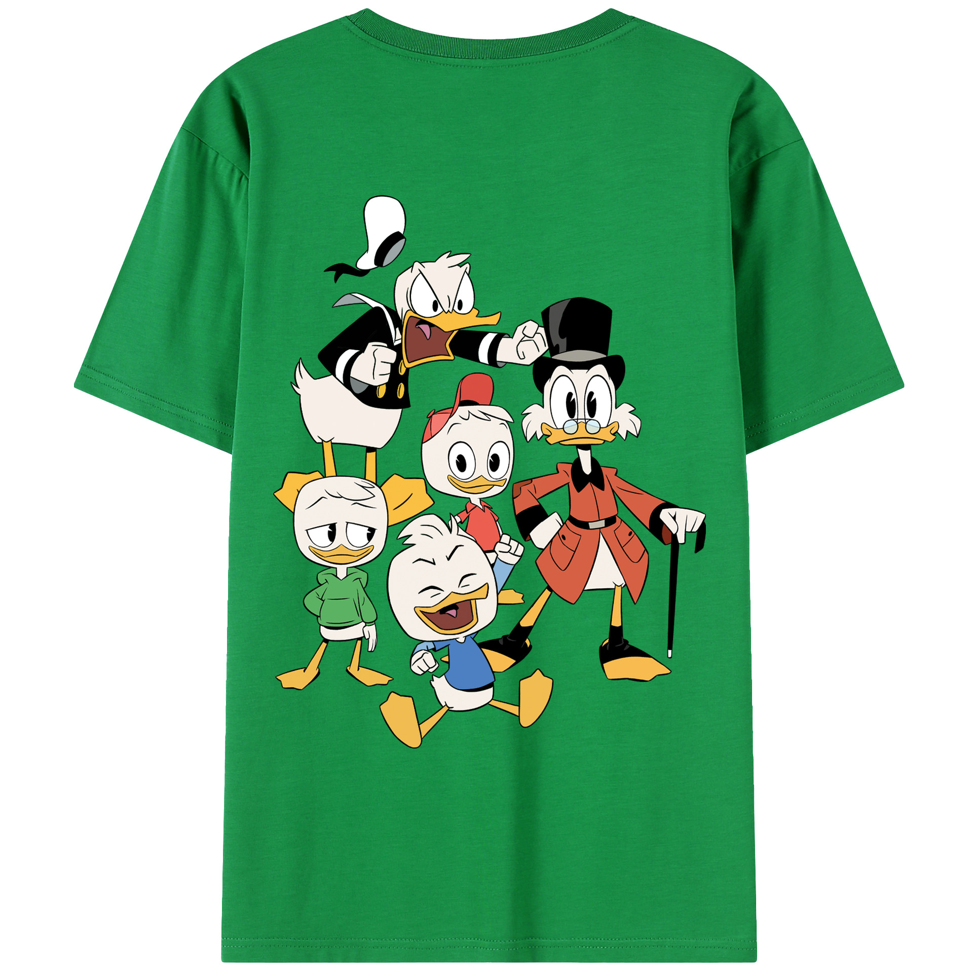 （画像用） ミッキーマウス Mickey Mouse レディース半袖Tシャツ(バックプリント)