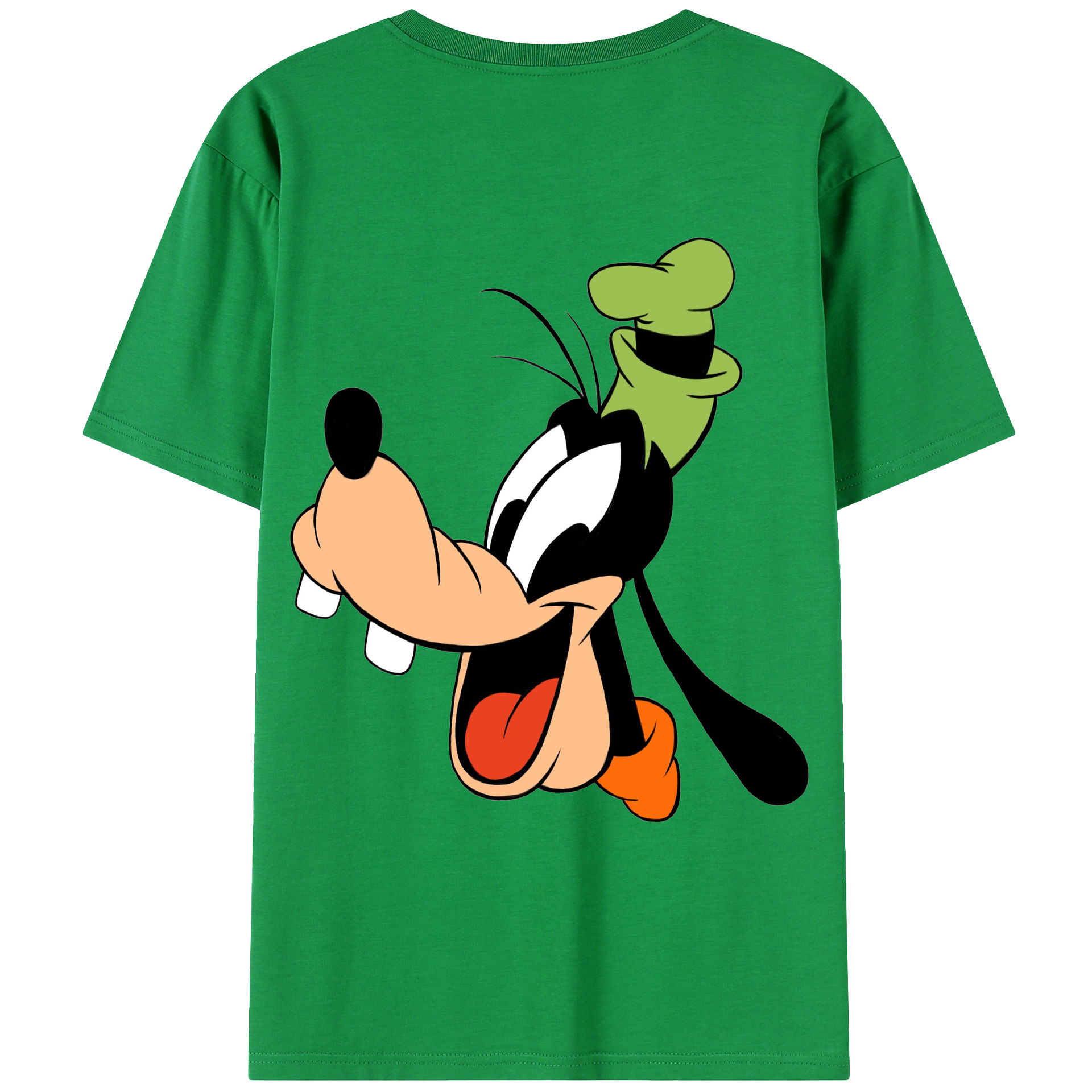 （画像用） ミッキーマウス Mickey Mouse レディース半袖Tシャツ(バックプリント)