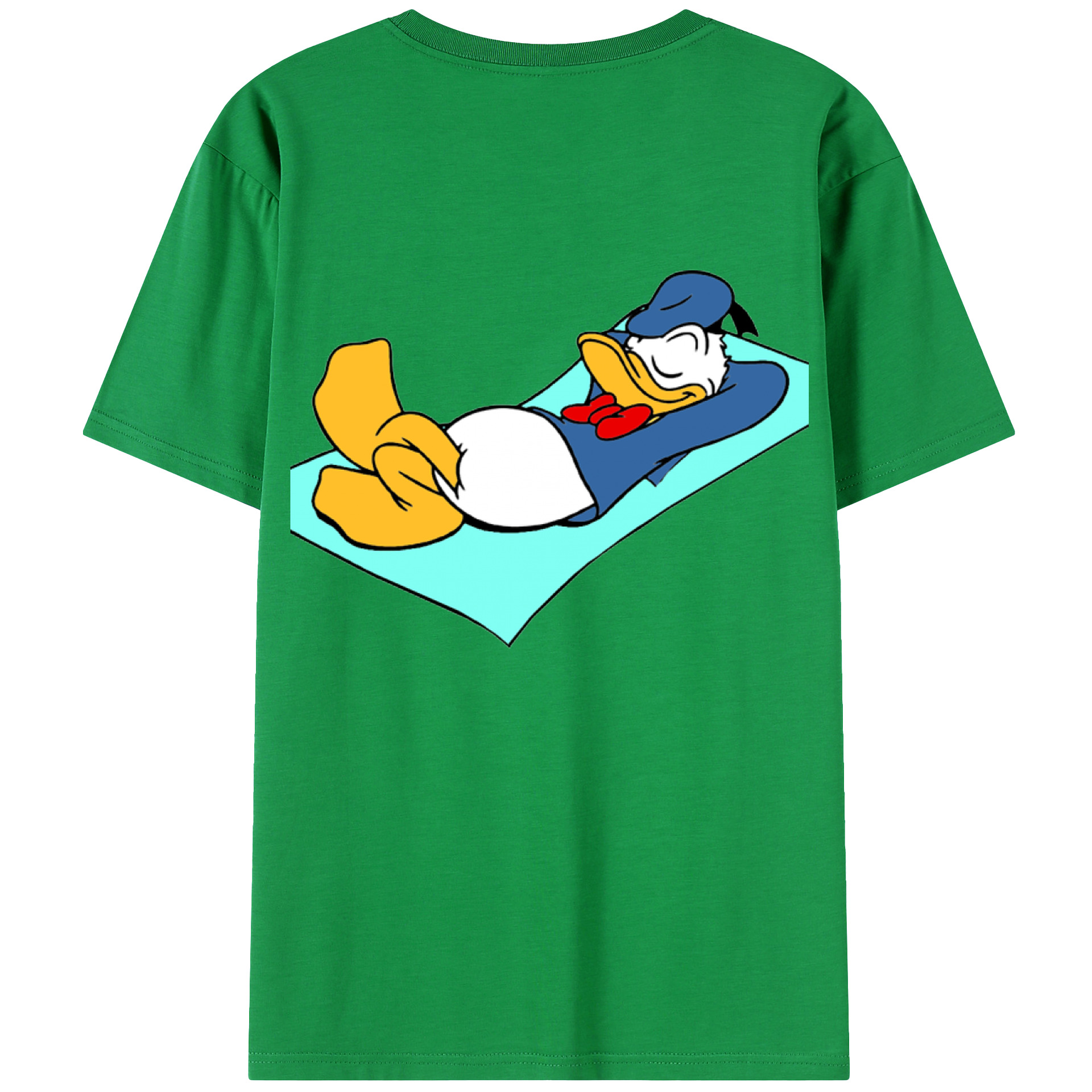 （画像用） ミッキーマウス Mickey Mouse レディース半袖Tシャツ(バックプリント)