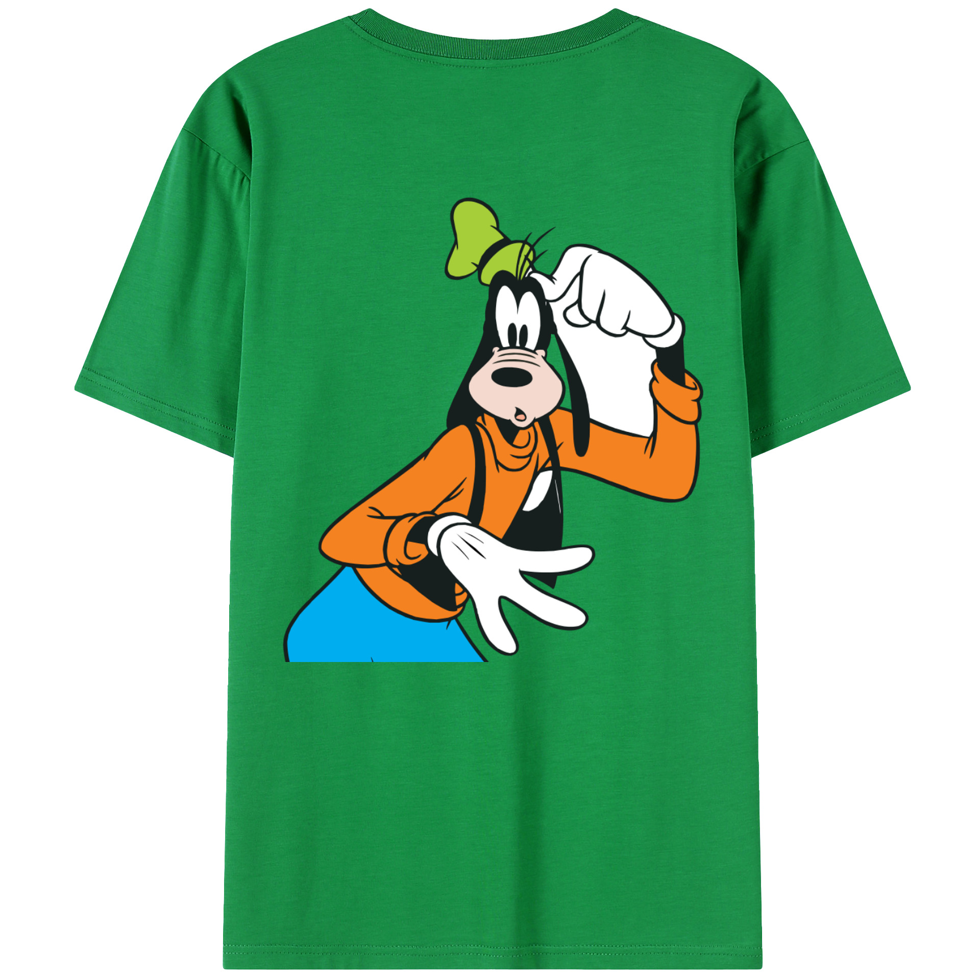 （画像用） ミッキーマウス Mickey Mouse レディース半袖Tシャツ(バックプリント)