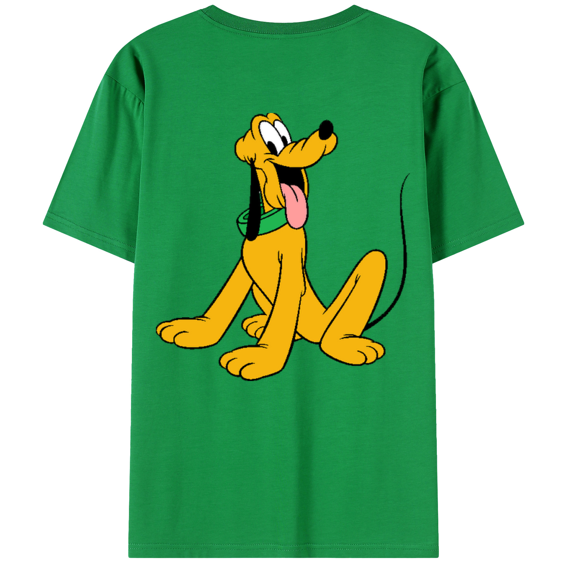 （画像用） ミッキーマウス Mickey Mouse レディース半袖Tシャツ(バックプリント)