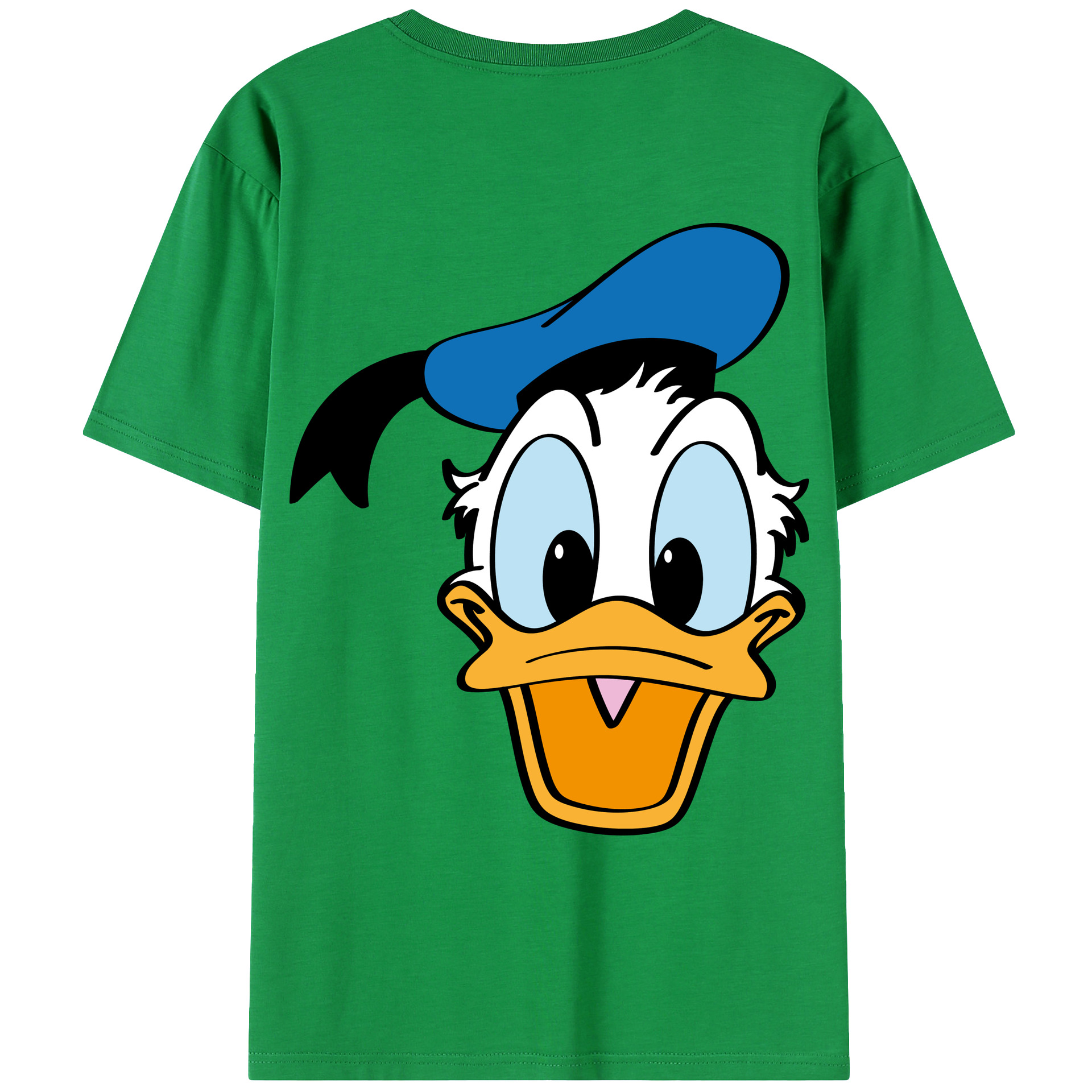 （画像用） ミッキーマウス Mickey Mouse レディース半袖Tシャツ(バックプリント)