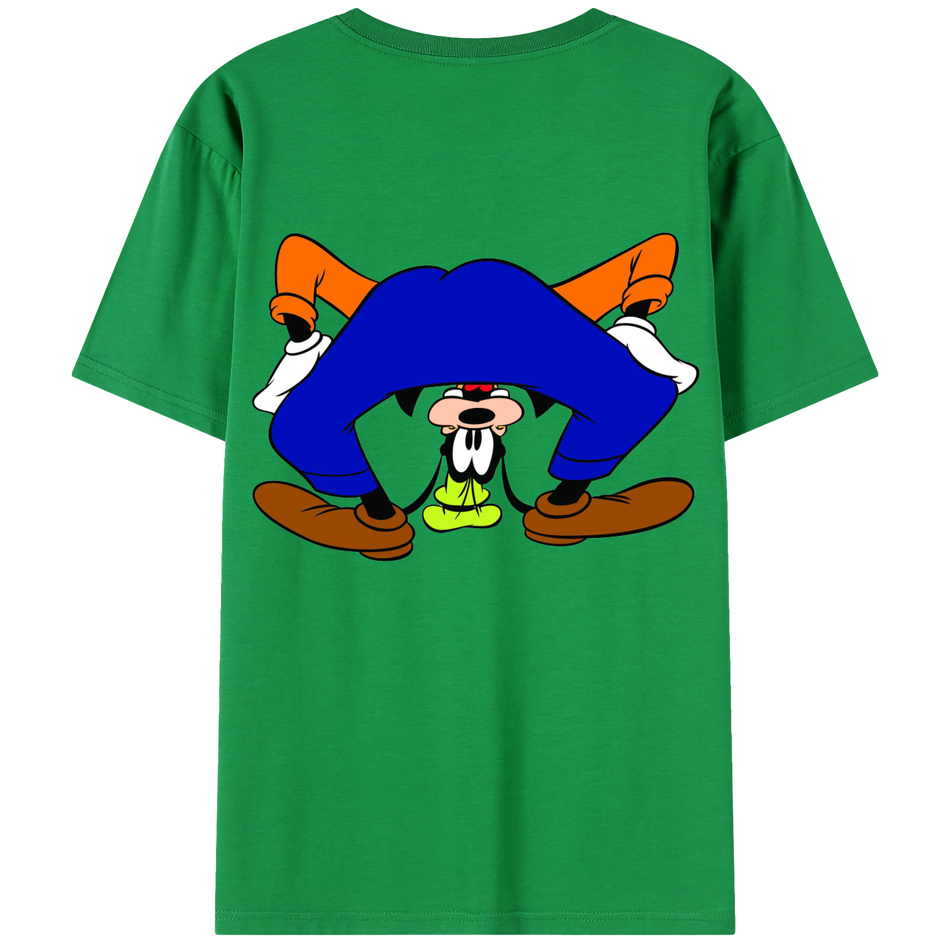 （画像用） ミッキーマウス Mickey Mouse レディース半袖Tシャツ(バックプリント)