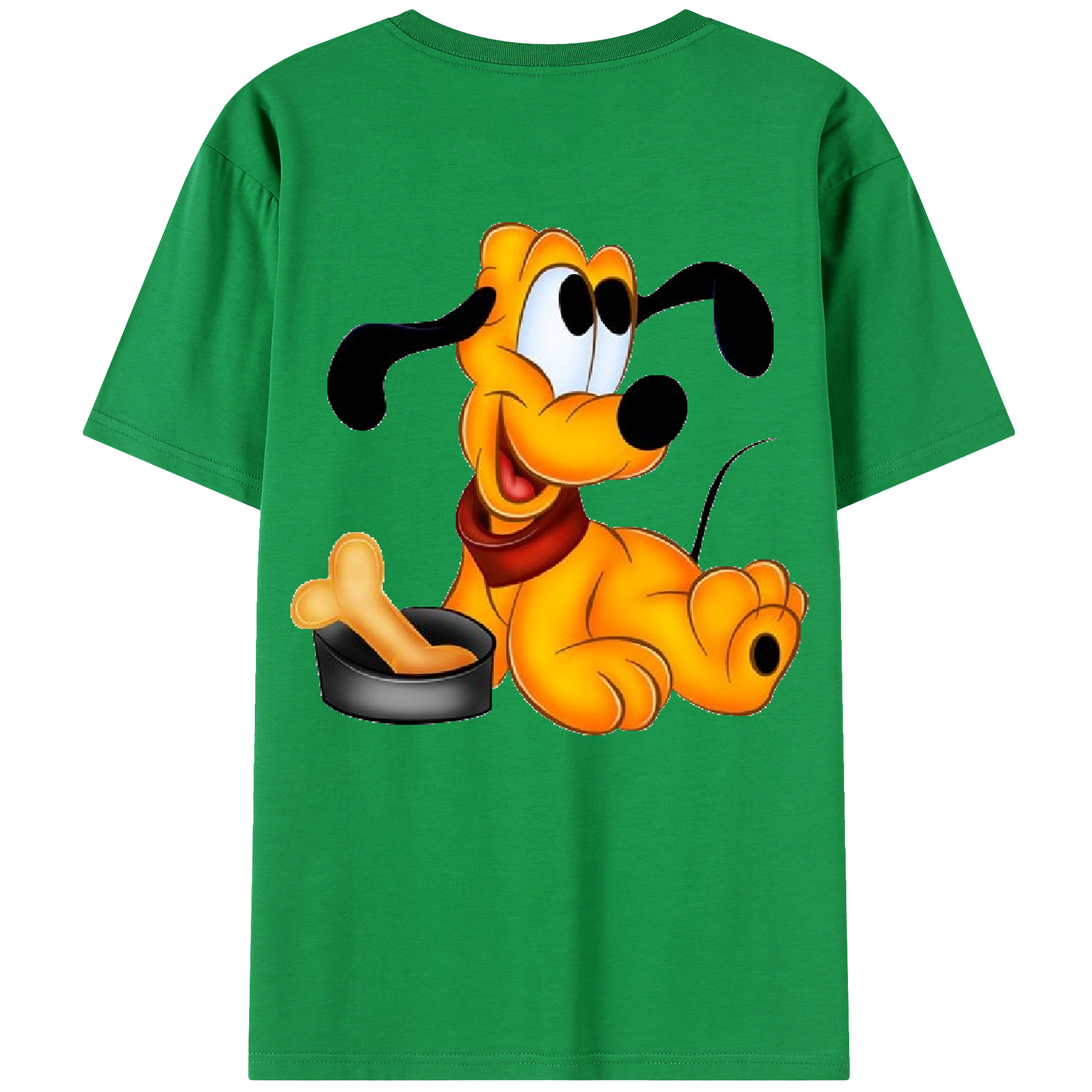 （画像用） ミッキーマウス Mickey Mouse レディース半袖Tシャツ(バックプリント)