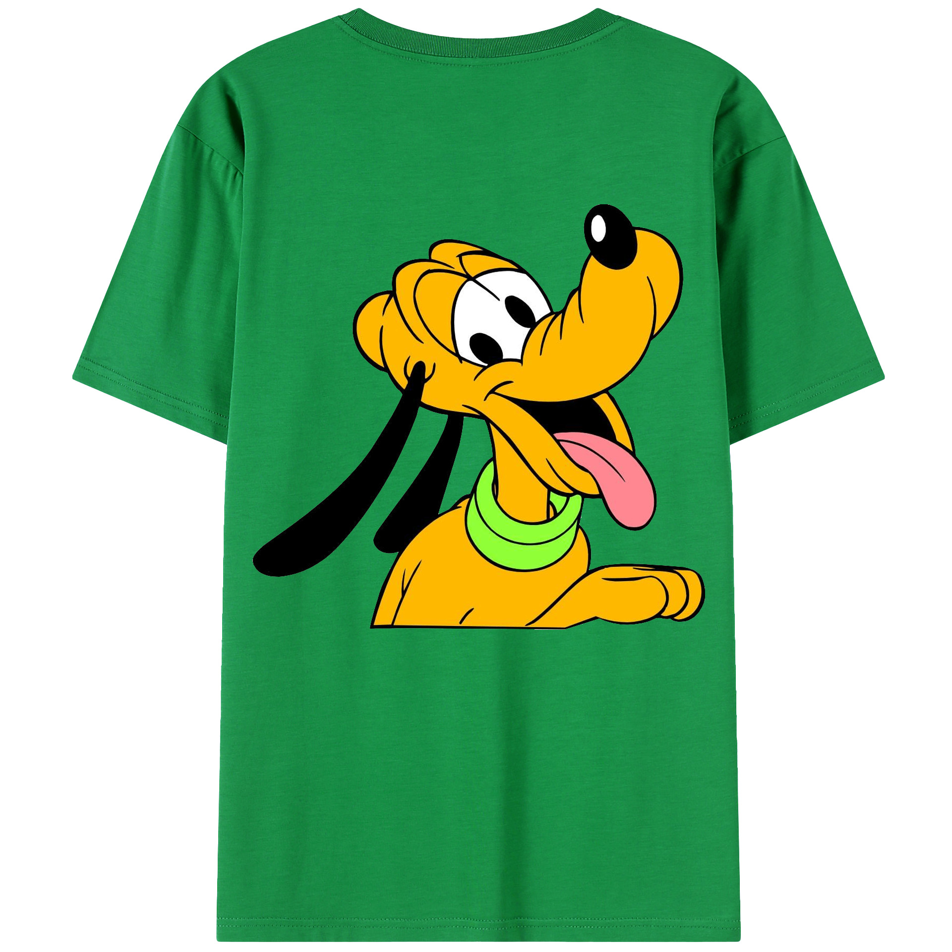 （画像用） ミッキーマウス Mickey Mouse レディース半袖Tシャツ(バックプリント)