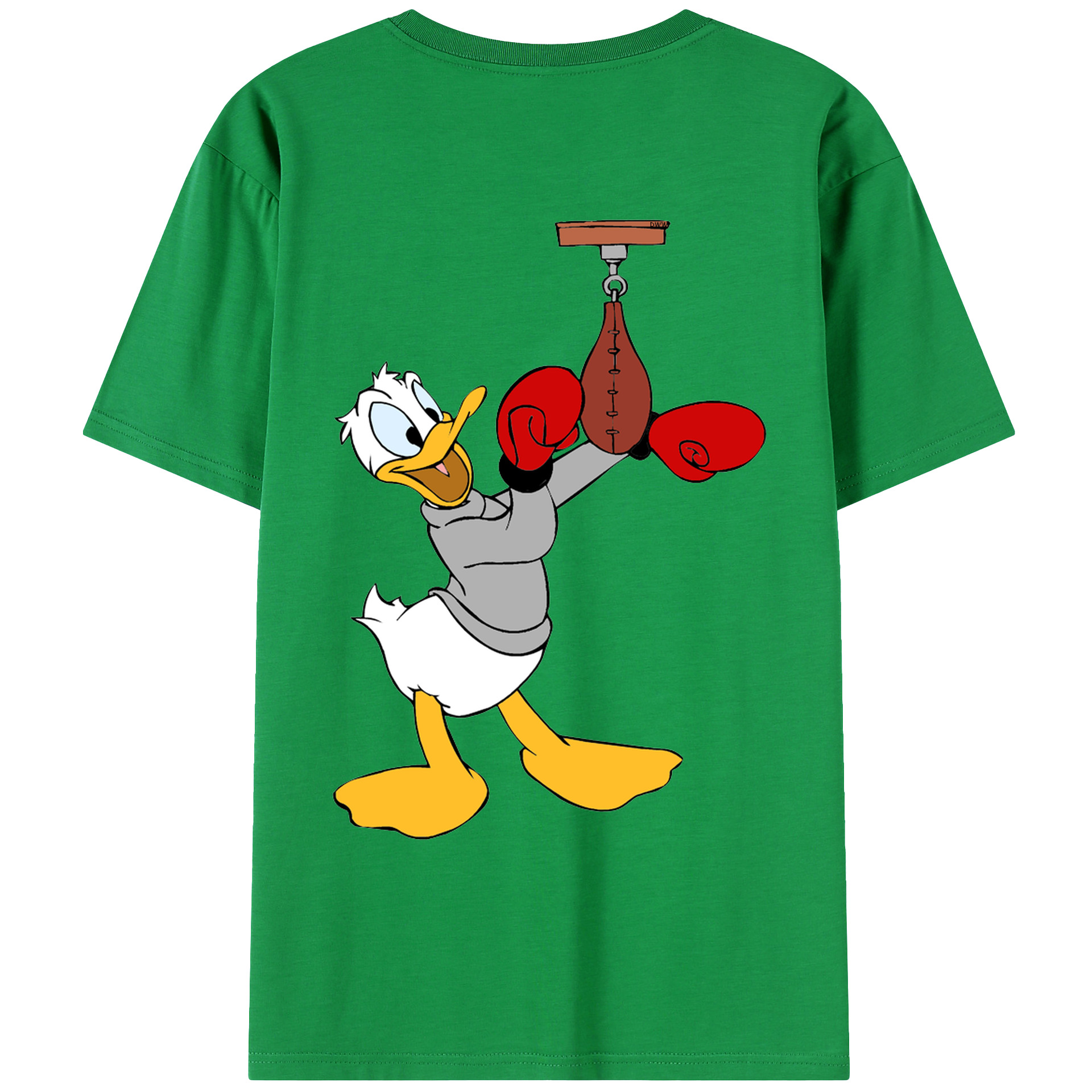 （画像用） ミッキーマウス Mickey Mouse レディース半袖Tシャツ(バックプリント)