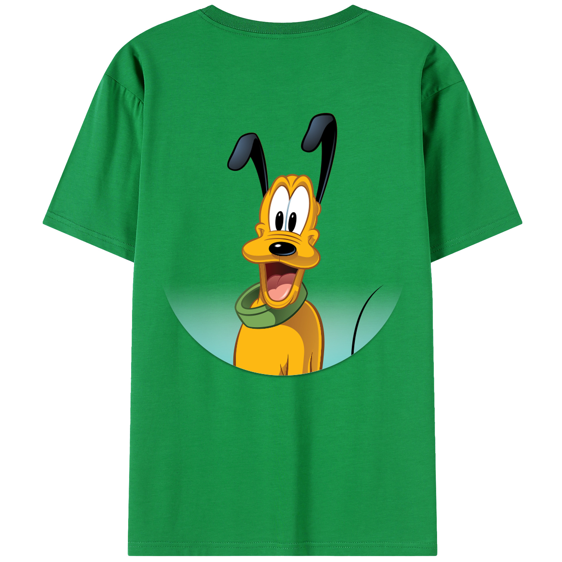 （画像用） ミッキーマウス Mickey Mouse レディース半袖Tシャツ(バックプリント)