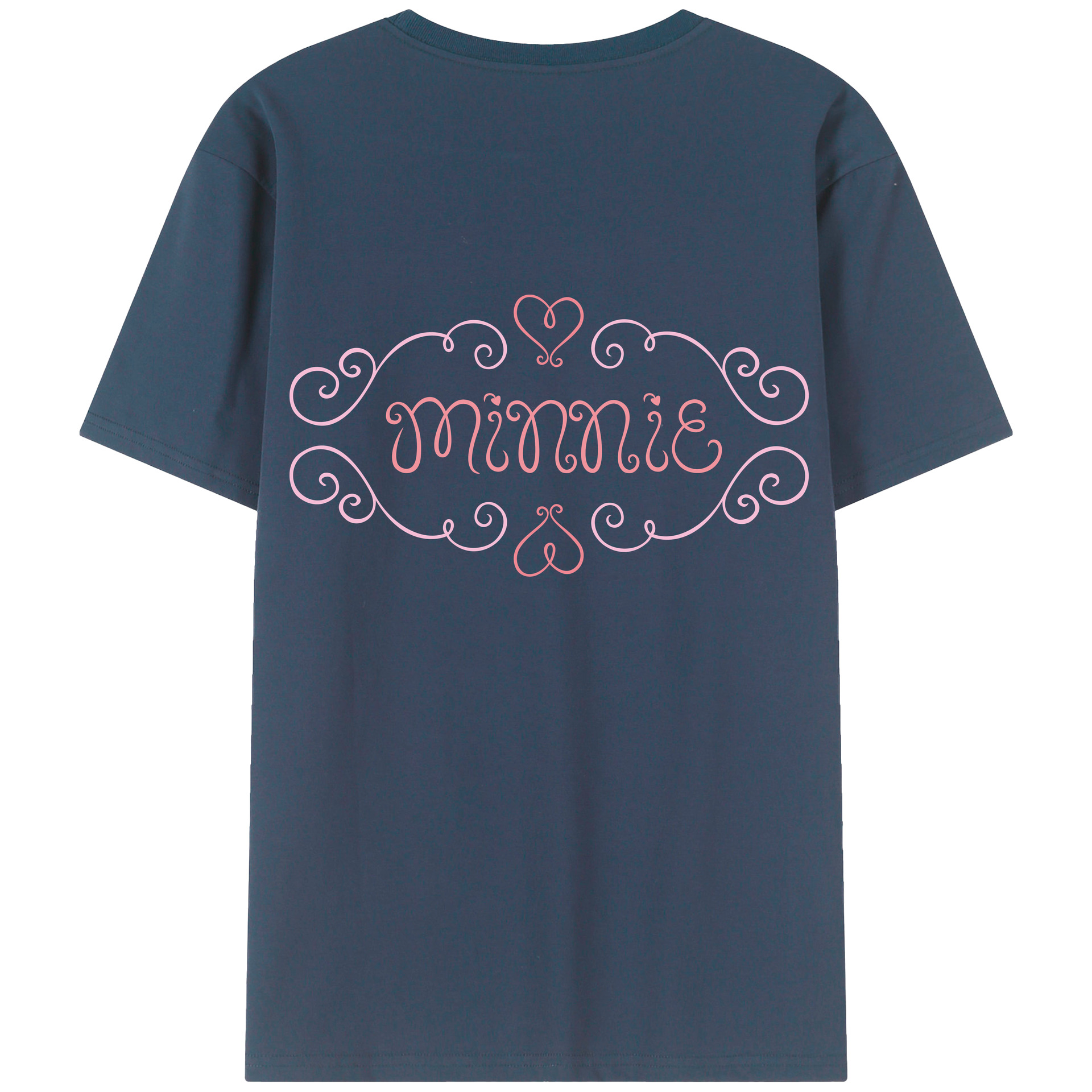 （画像用） ミッキーマウス Mickey Mouse レディース半袖Tシャツ(バックプリント)