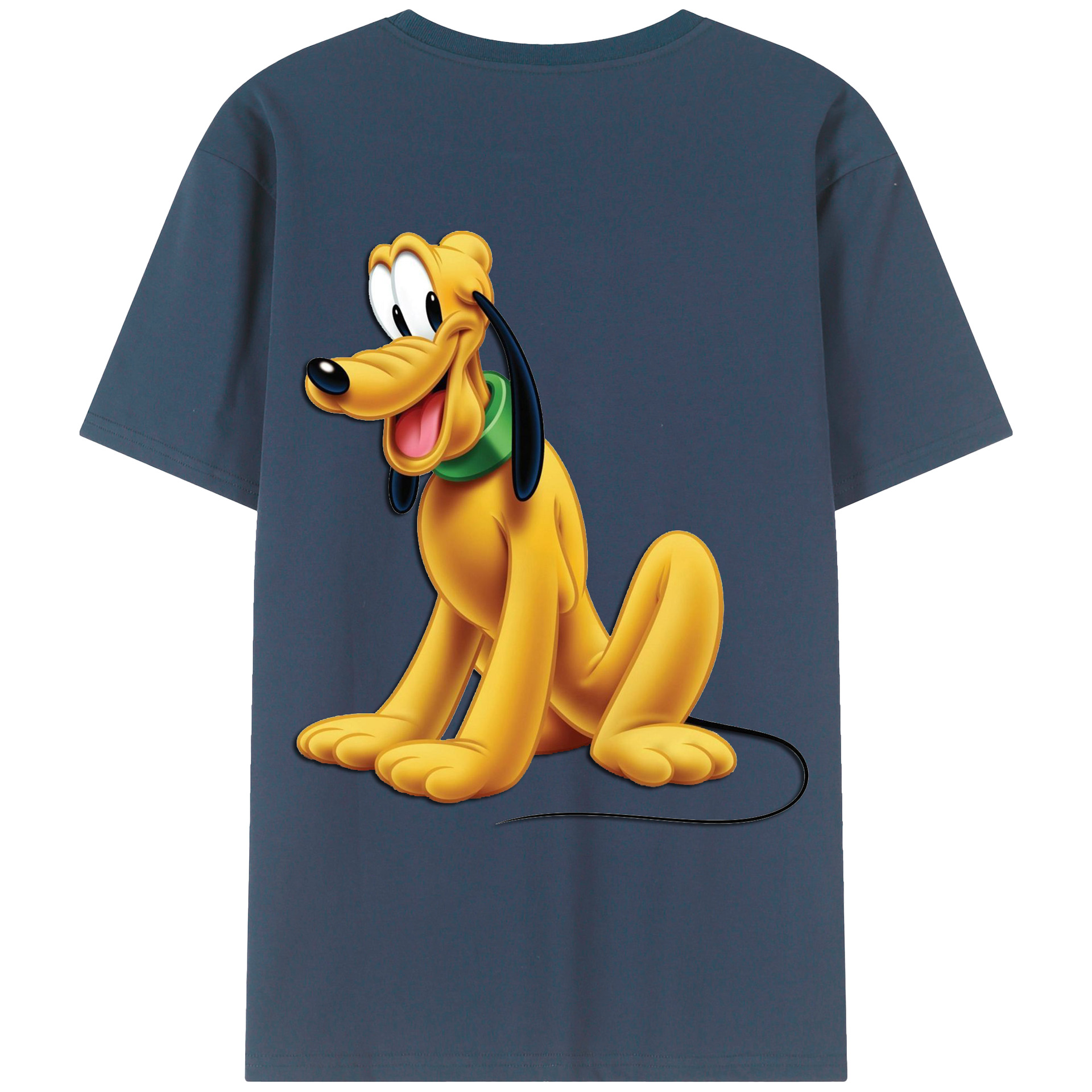（画像用） ミッキーマウス Mickey Mouse レディース半袖Tシャツ(バックプリント)