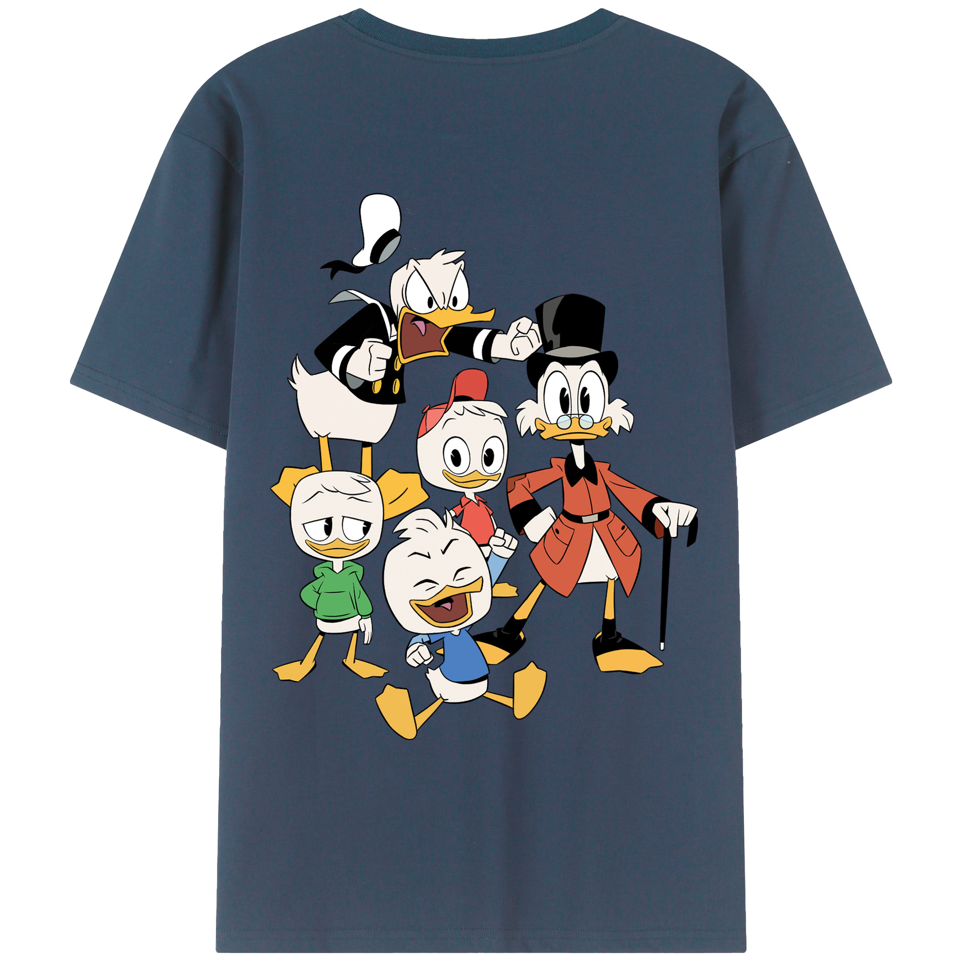 （画像用） ミッキーマウス Mickey Mouse レディース半袖Tシャツ(バックプリント)