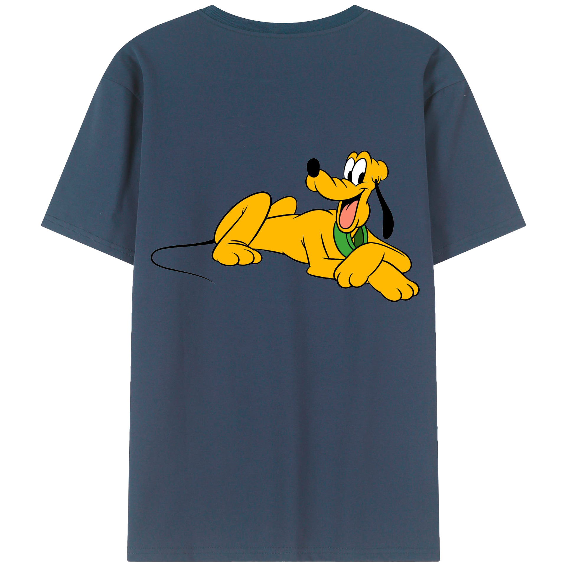 （画像用） ミッキーマウス Mickey Mouse レディース半袖Tシャツ(バックプリント)