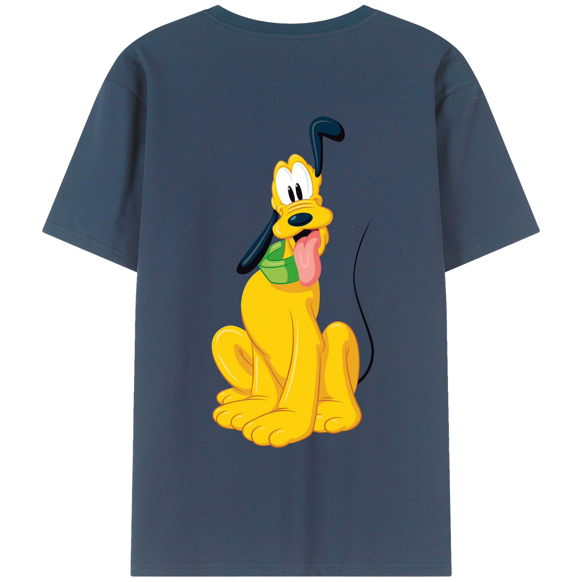 （画像用） ミッキーマウス Mickey Mouse レディース半袖Tシャツ(バックプリント)