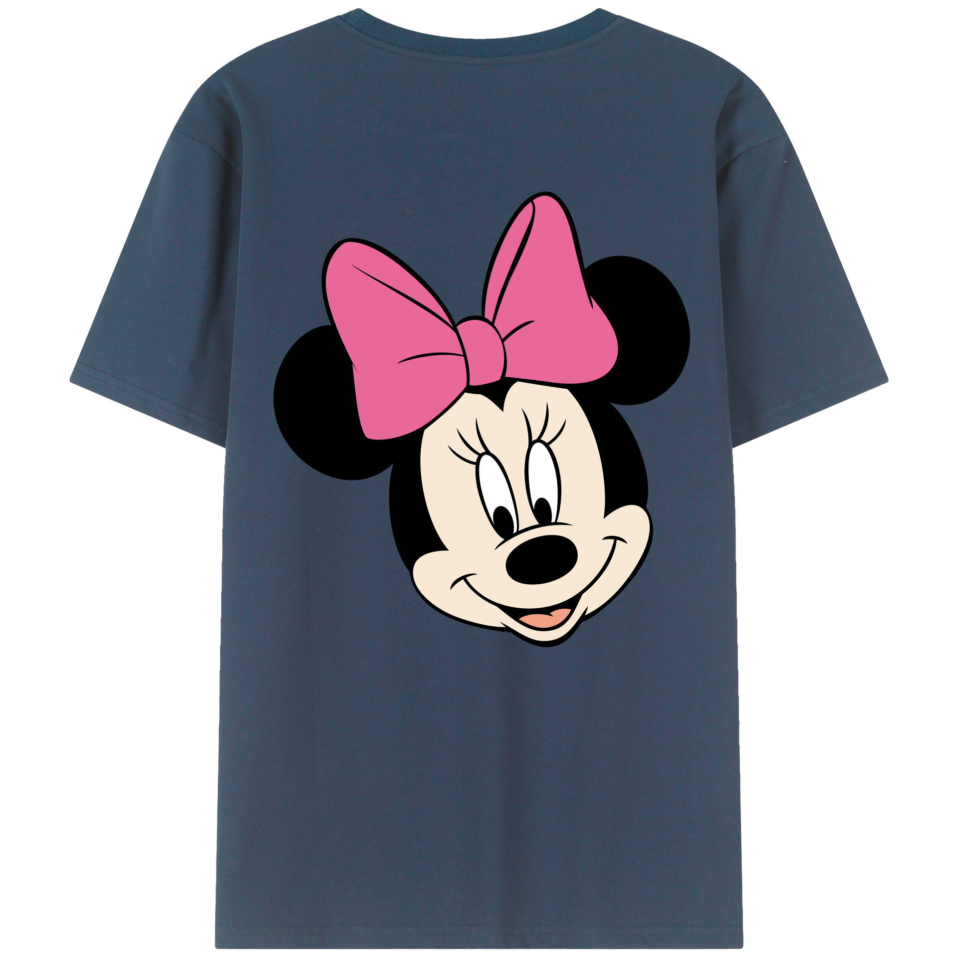 （画像用） ミッキーマウス Mickey Mouse レディース半袖Tシャツ(バックプリント)