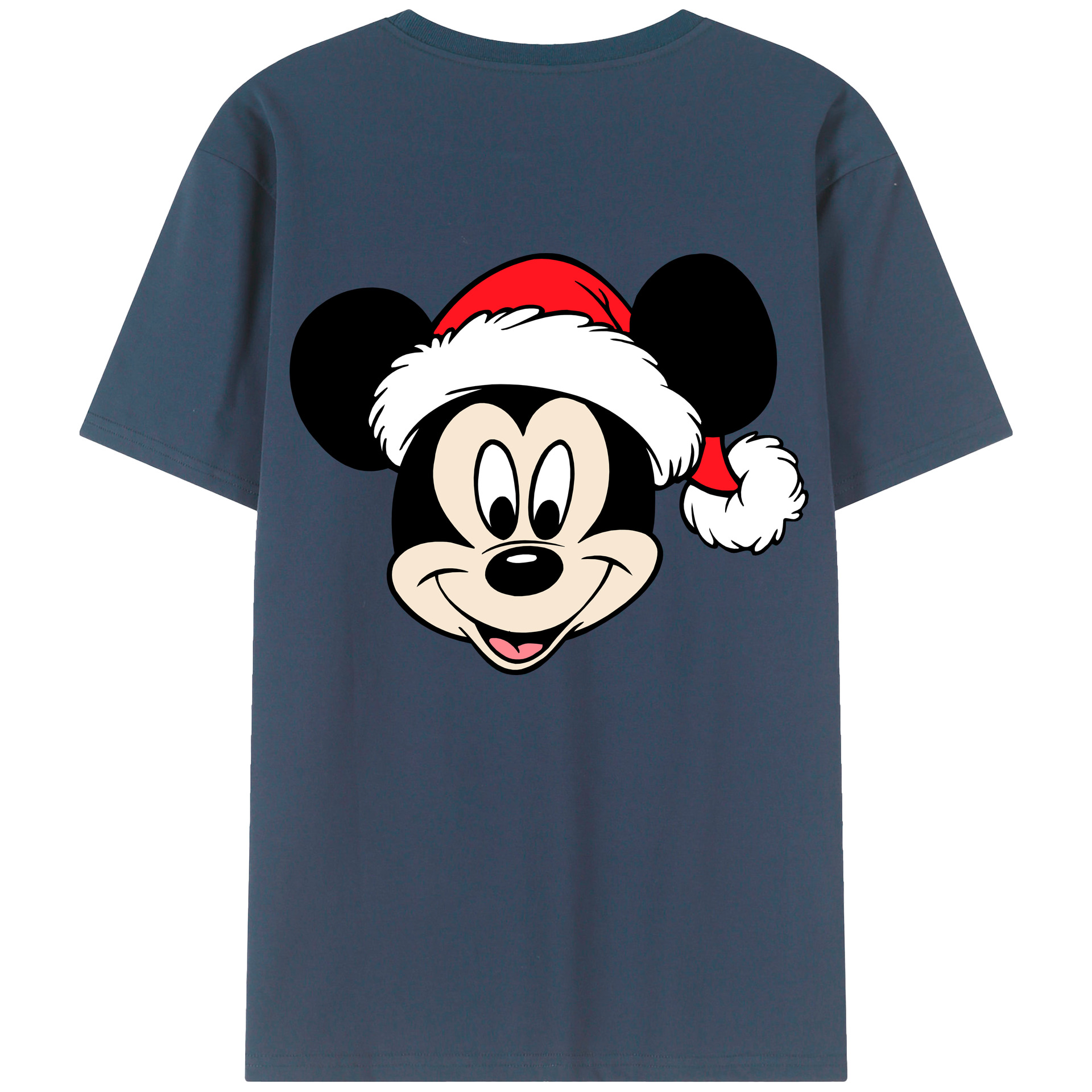 （画像用） ミッキーマウス Mickey Mouse レディース半袖Tシャツ(バックプリント)
