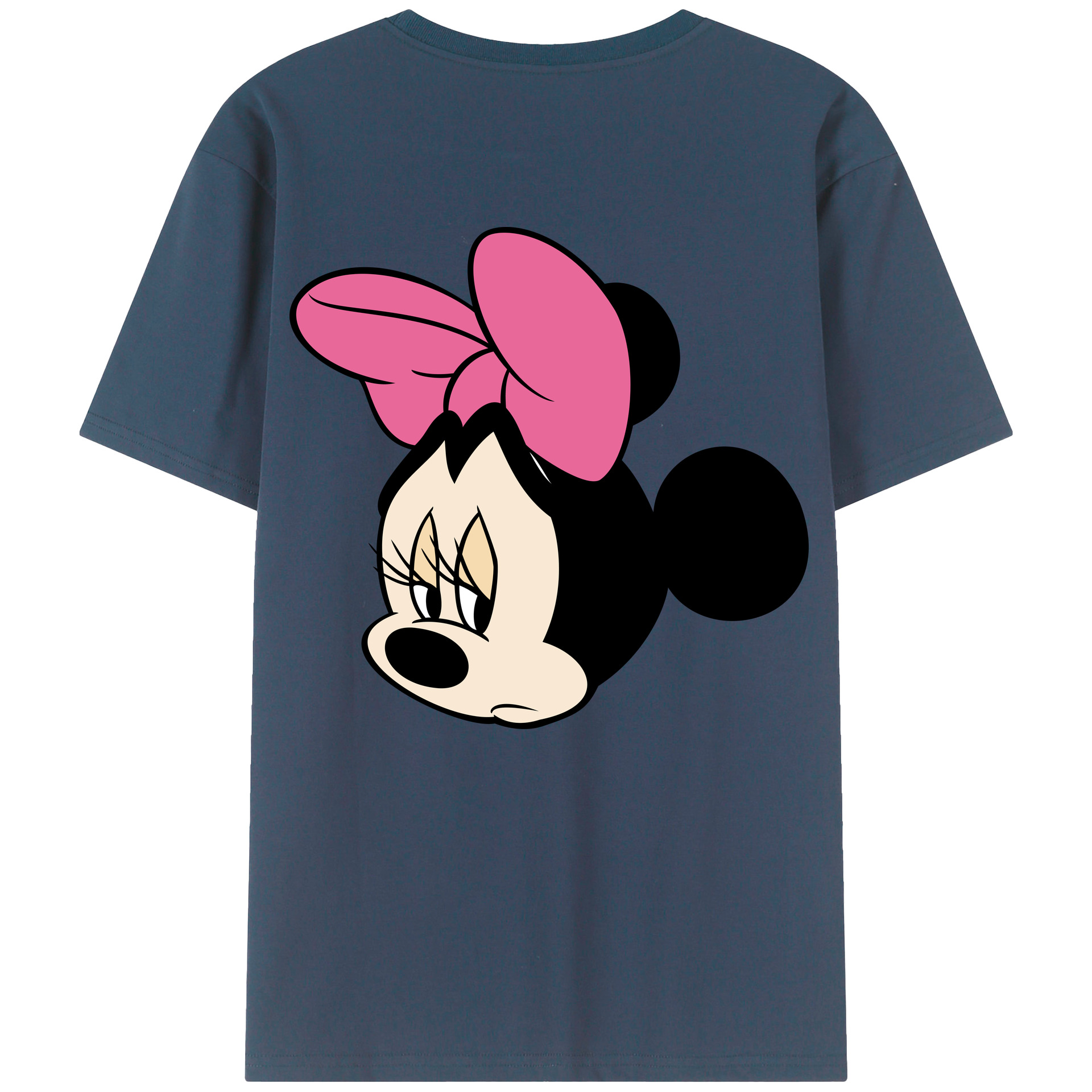 （画像用） ミッキーマウス Mickey Mouse レディース半袖Tシャツ(バックプリント)
