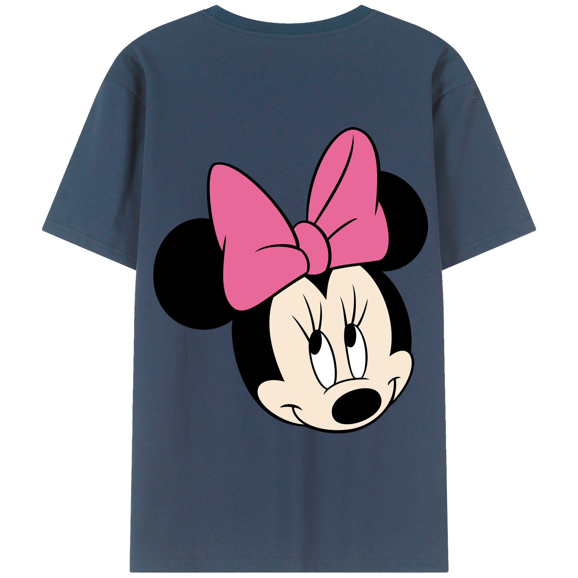 （画像用） ミッキーマウス Mickey Mouse レディース半袖Tシャツ(バックプリント)