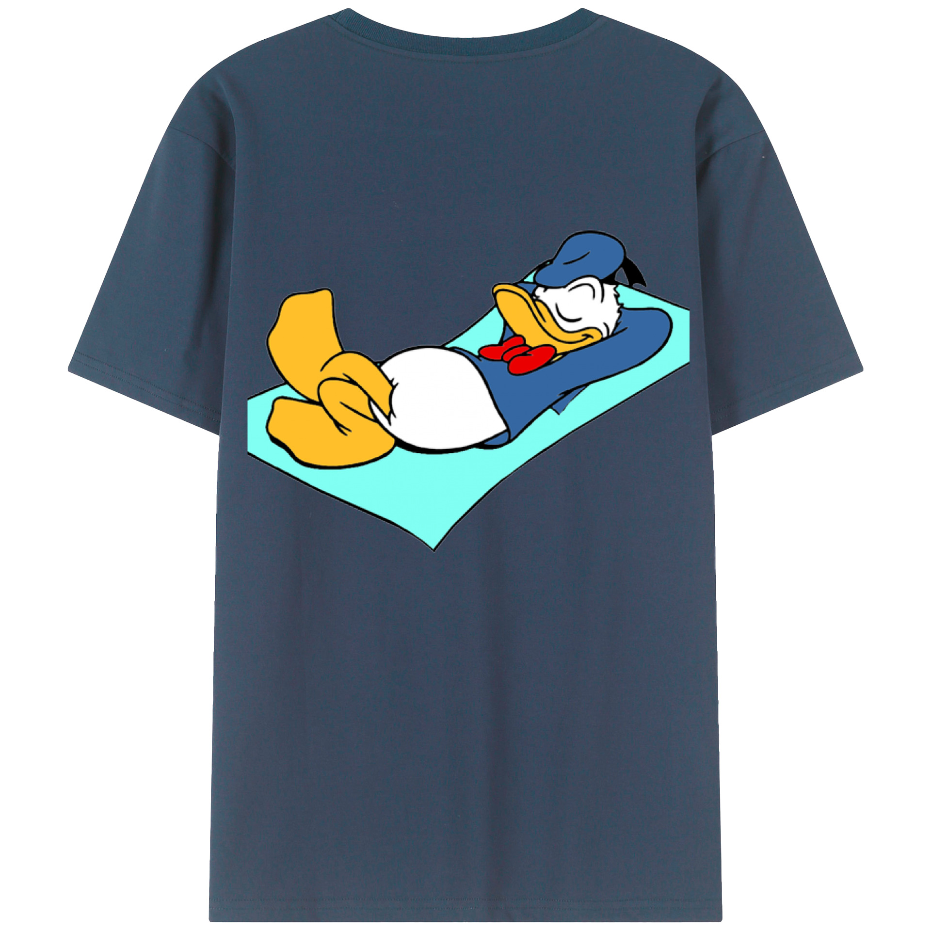 （画像用） ミッキーマウス Mickey Mouse レディース半袖Tシャツ(バックプリント)