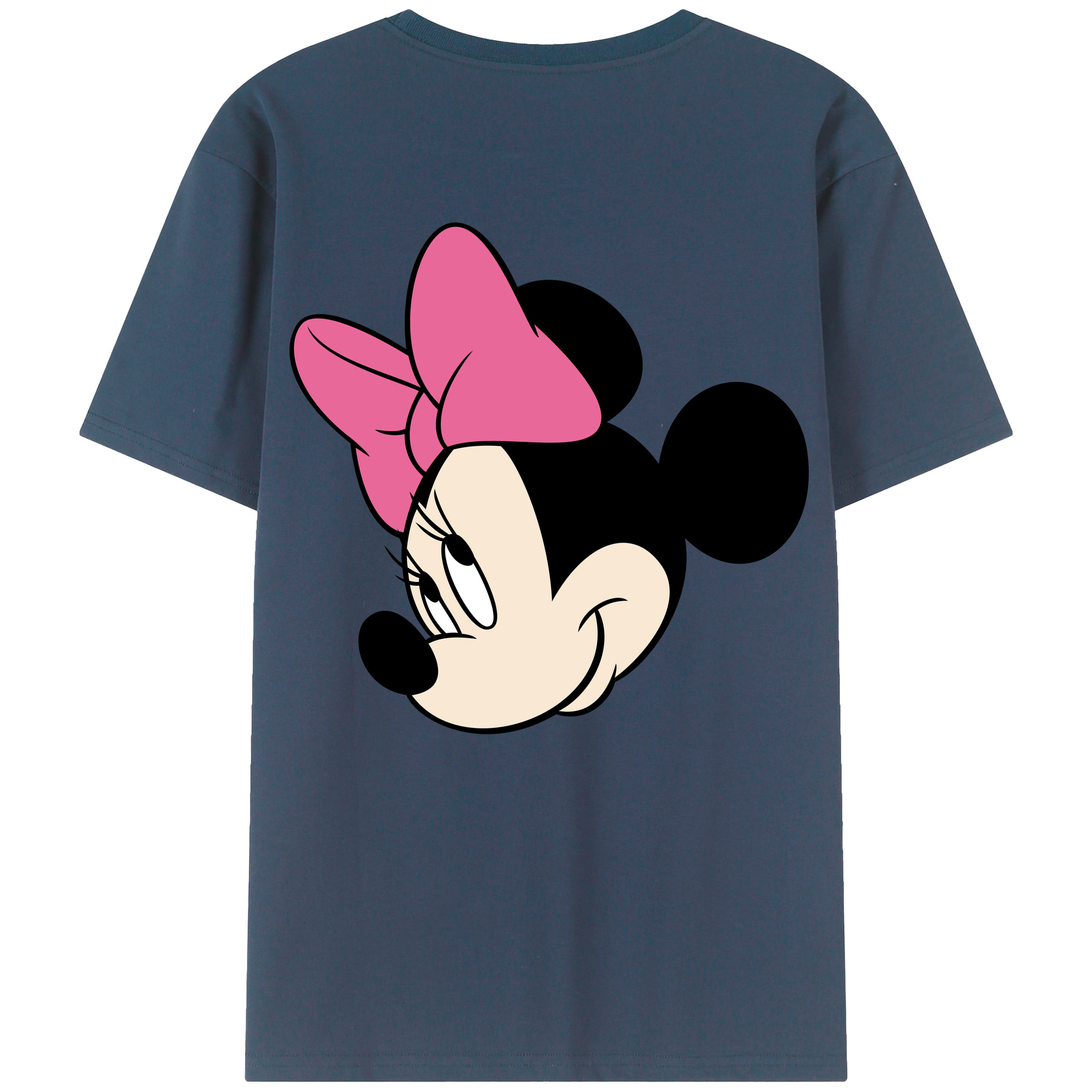 （画像用） ミッキーマウス Mickey Mouse レディース半袖Tシャツ(バックプリント)
