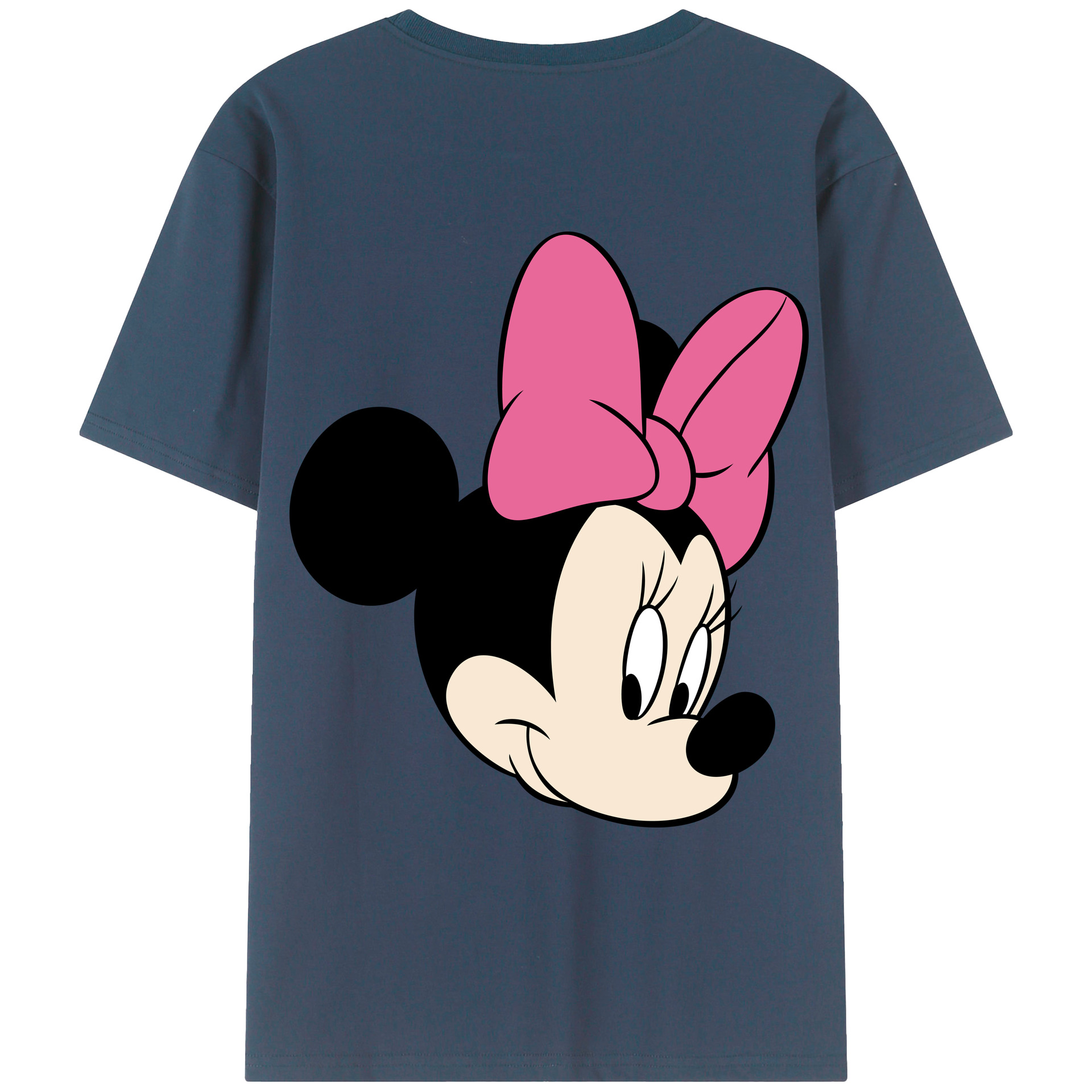 （画像用） ミッキーマウス Mickey Mouse レディース半袖Tシャツ(バックプリント)