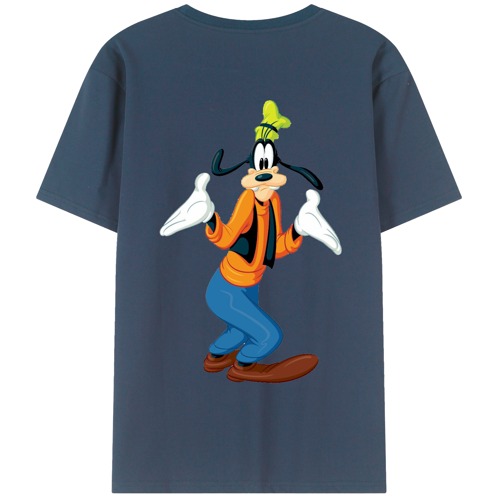 （画像用） ミッキーマウス Mickey Mouse レディース半袖Tシャツ(バックプリント)