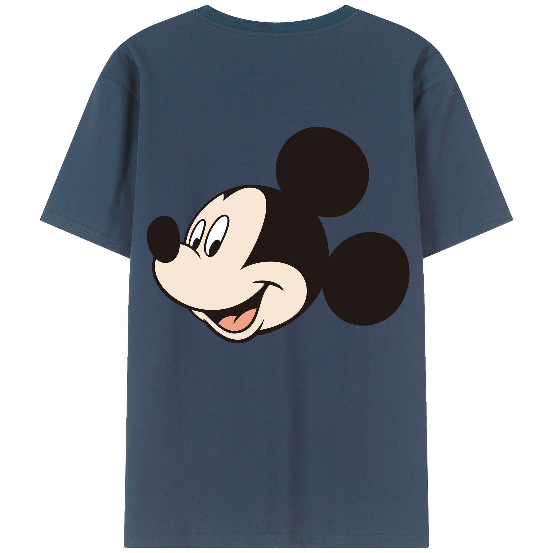 （画像用） ミッキーマウス Mickey Mouse レディース半袖Tシャツ(バックプリント)