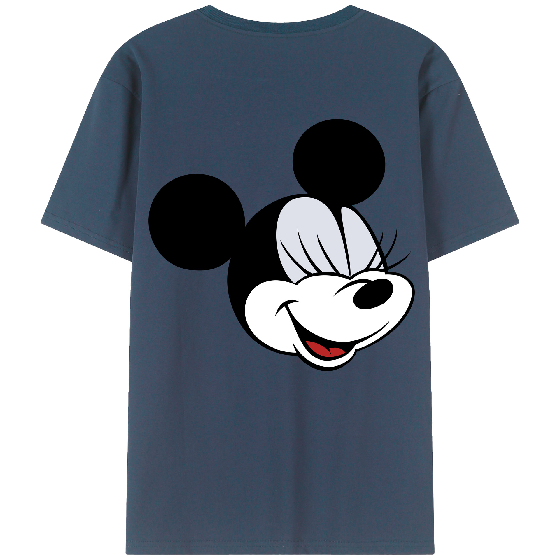 （画像用） ミッキーマウス Mickey Mouse レディース半袖Tシャツ(バックプリント)