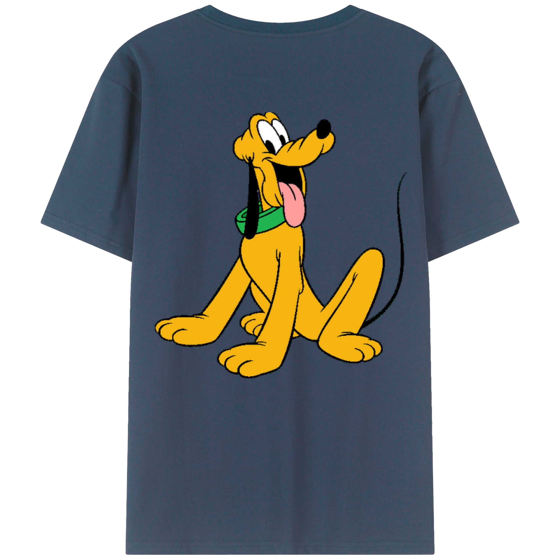 （画像用） ミッキーマウス Mickey Mouse レディース半袖Tシャツ(バックプリント)