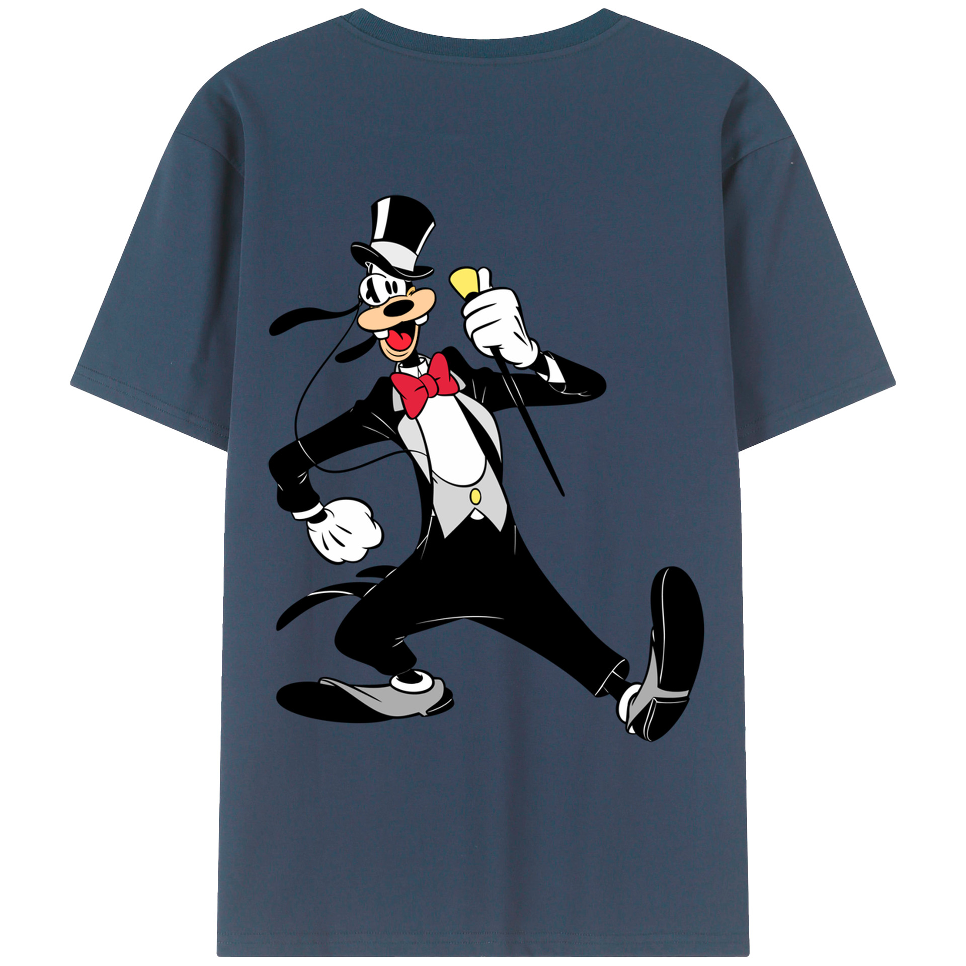 （画像用） ミッキーマウス Mickey Mouse レディース半袖Tシャツ(バックプリント)