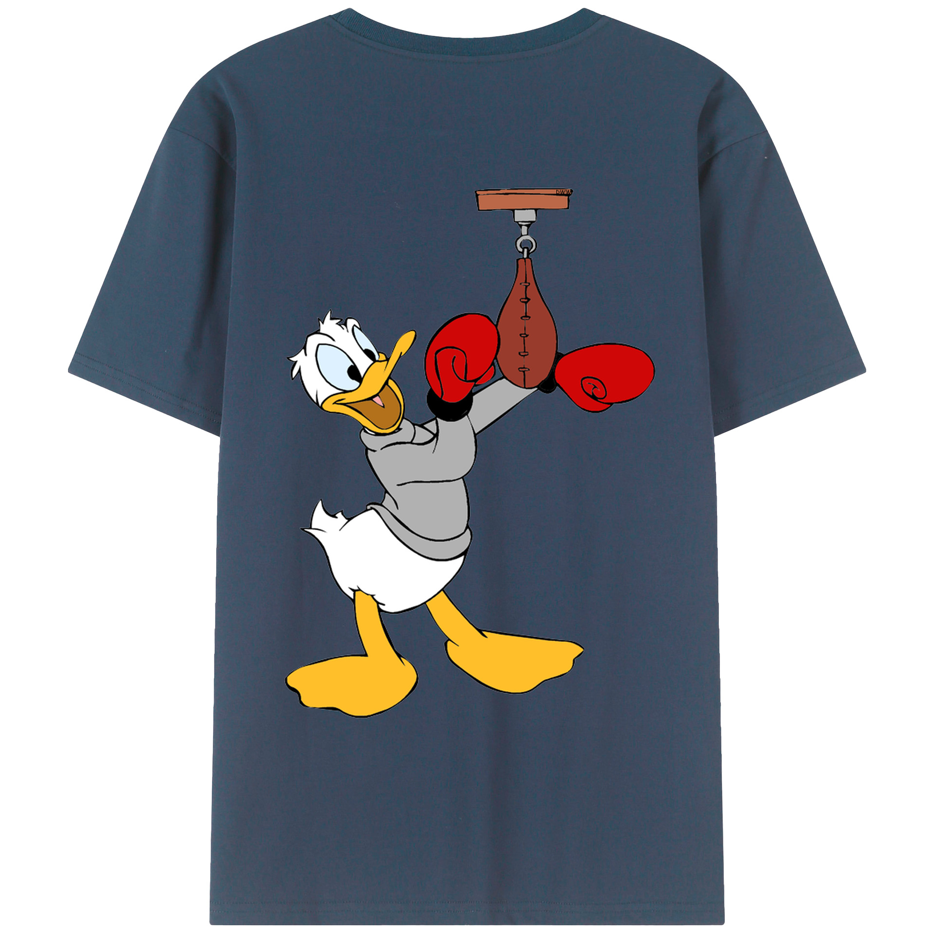 （画像用） ミッキーマウス Mickey Mouse レディース半袖Tシャツ(バックプリント)